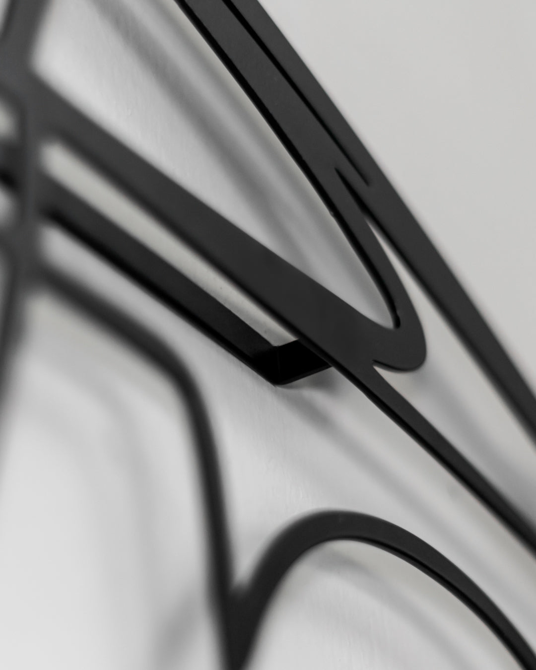 Lines Abstract Pattern Metal Wall Art Frame