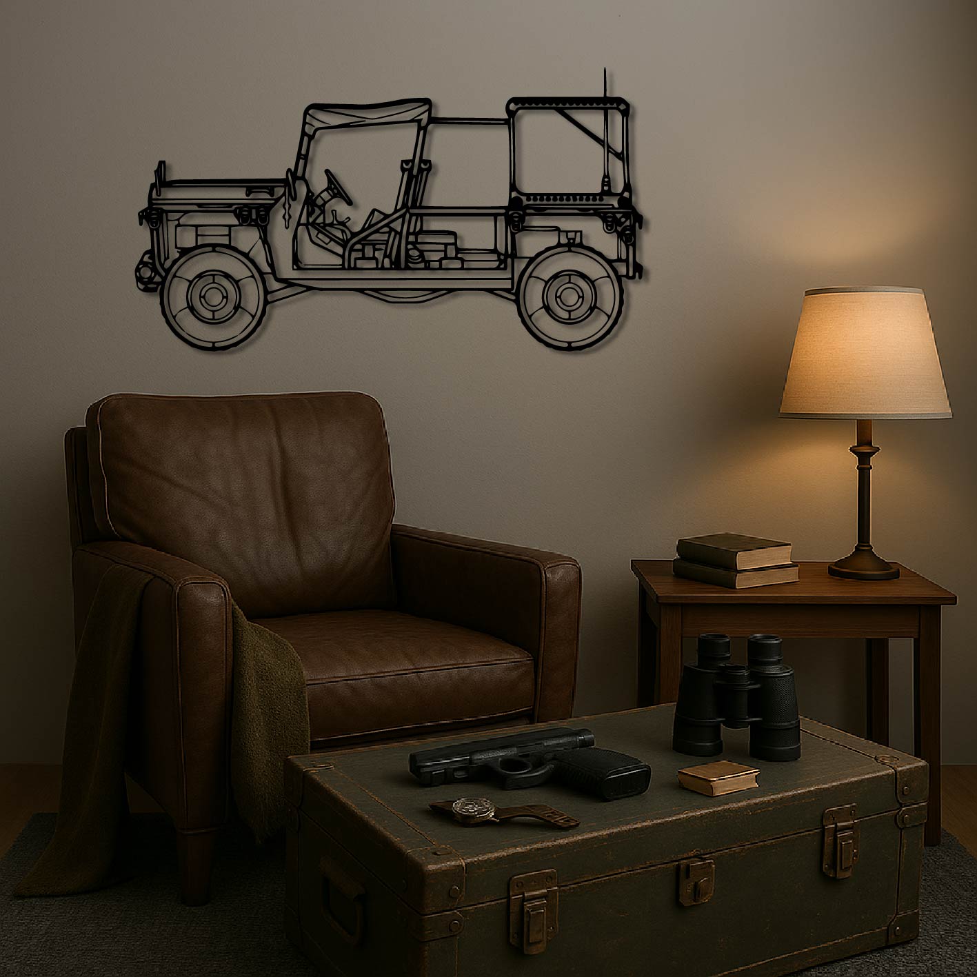 M1161M1161 METAL WALL ART