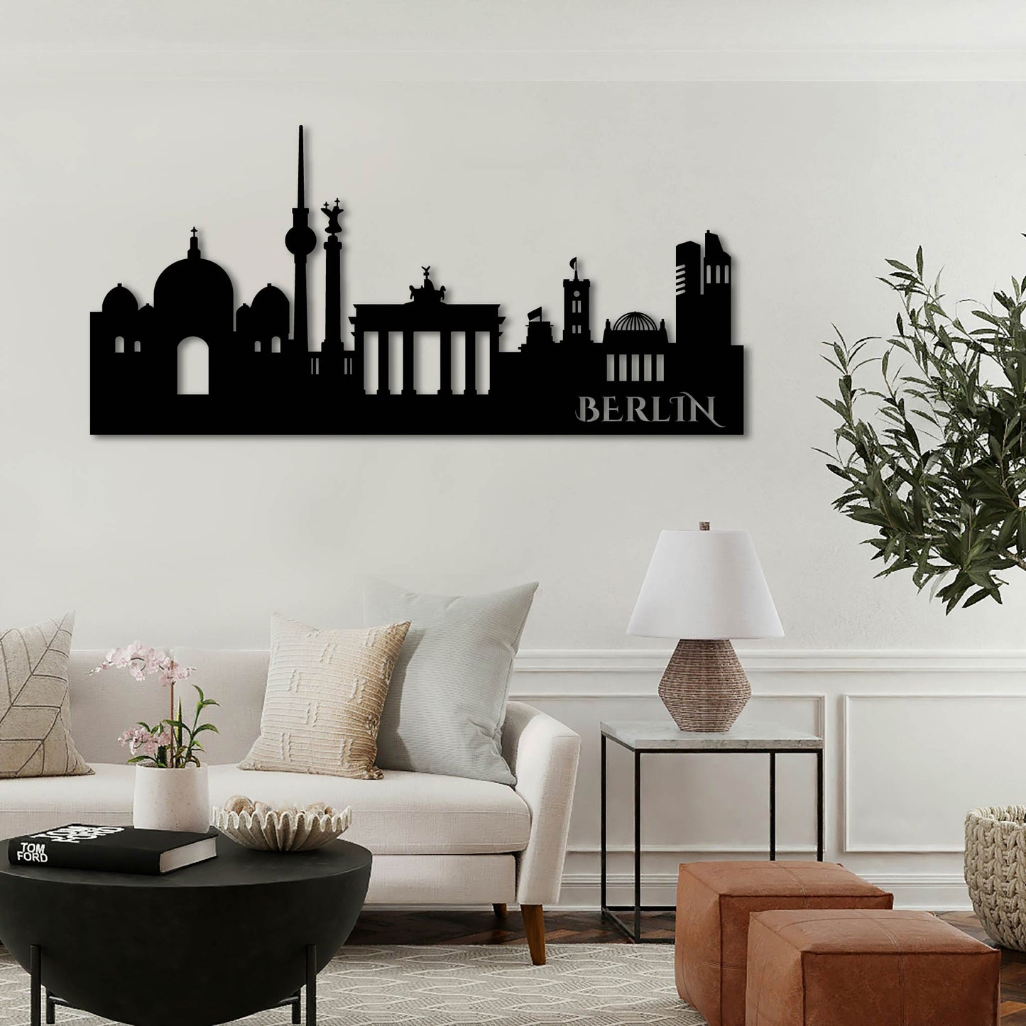 BERLIN METAL WALL ART