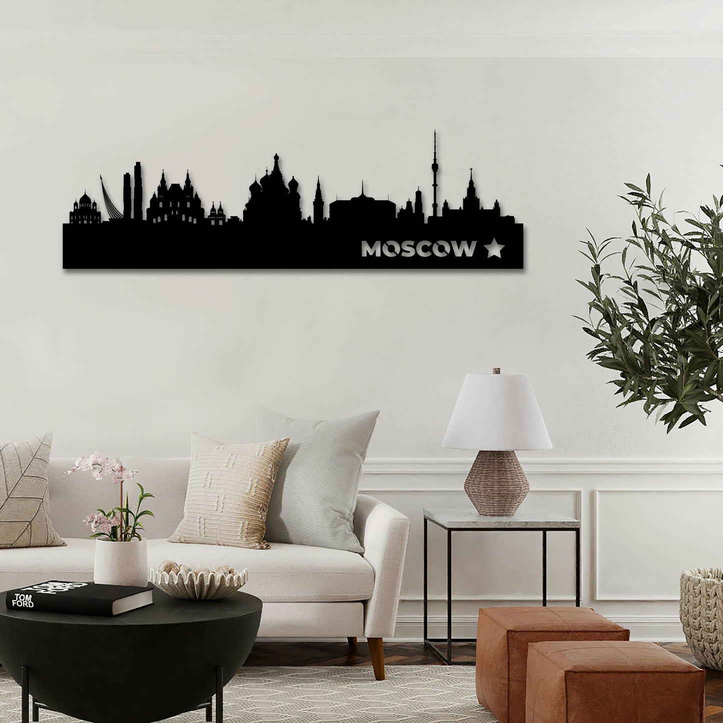 MOSCOW METAL WALL ART