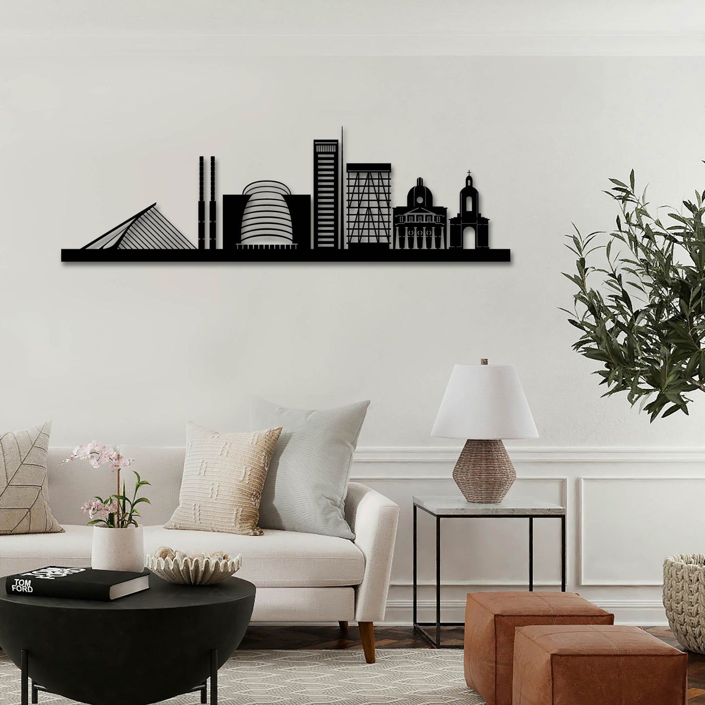 DUBLIN METAL WALL ART