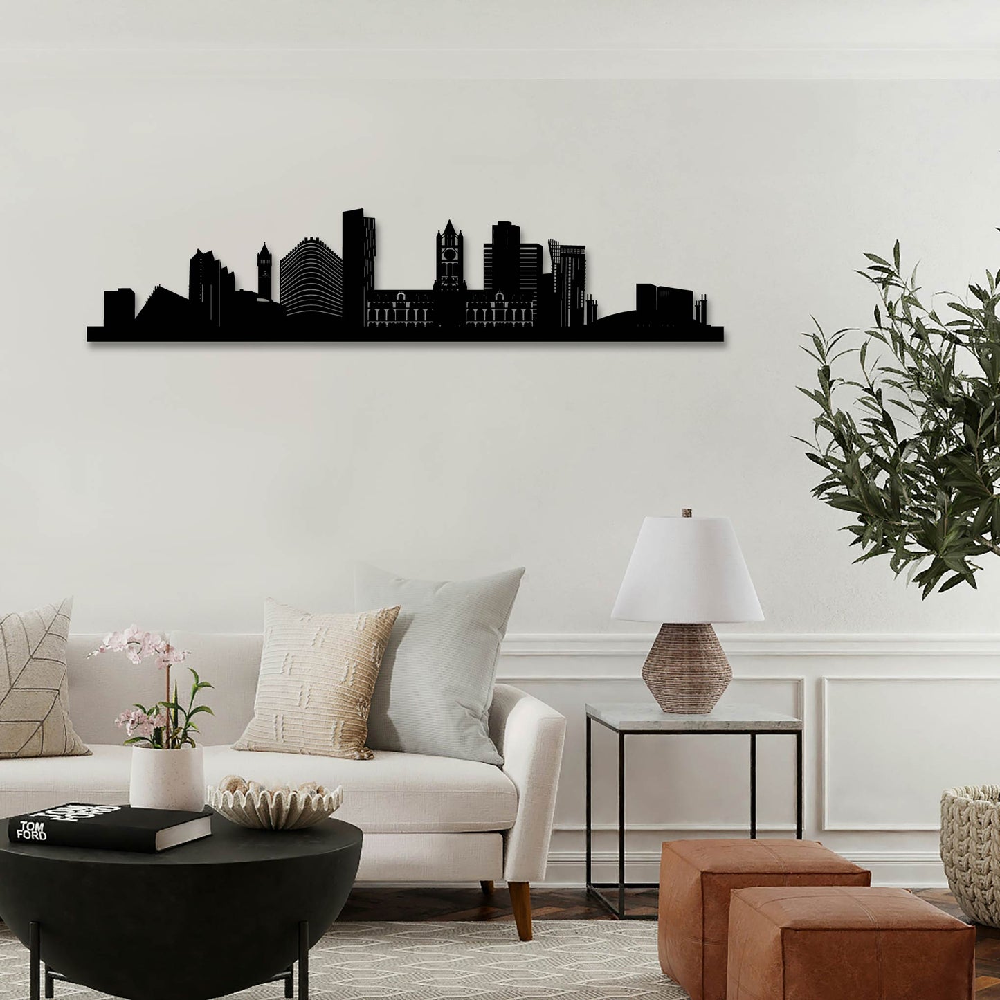 MANCHESTER ENGLAND METAL WALL ART