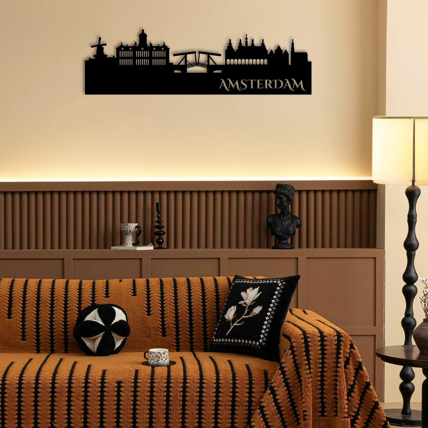 AMSTERDAM METAL WALL ART