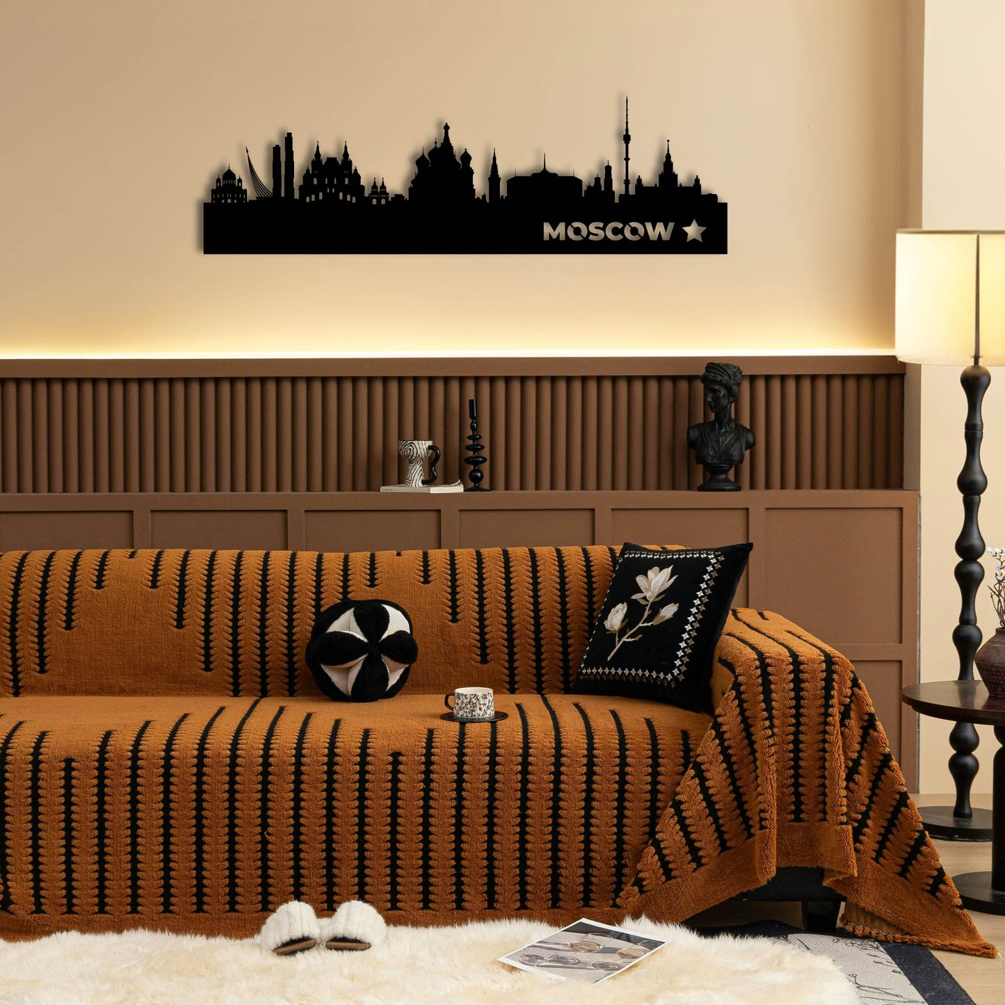 MOSCOW METAL WALL ART