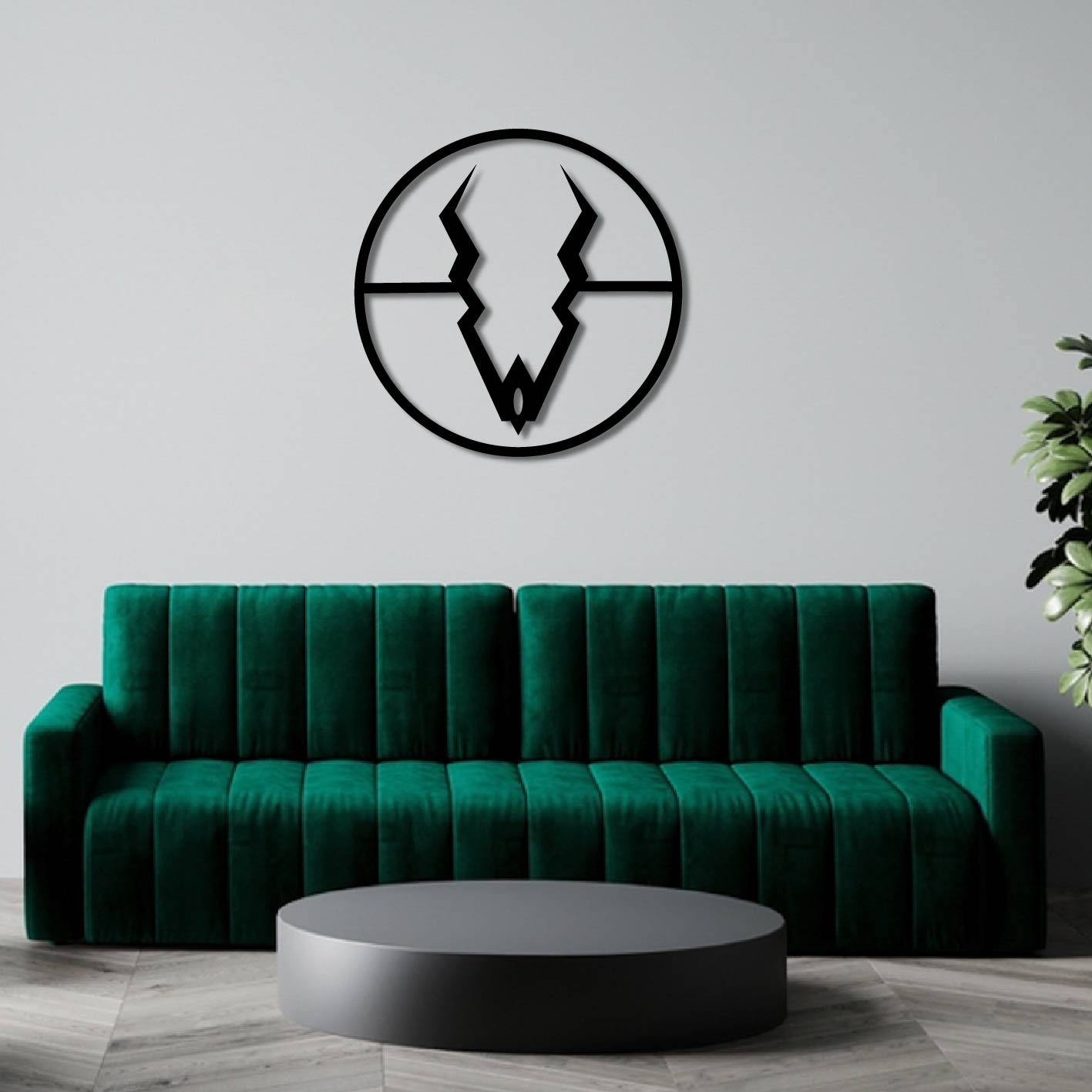 NIGHTCRAWLER LOGO METAL WALL ART