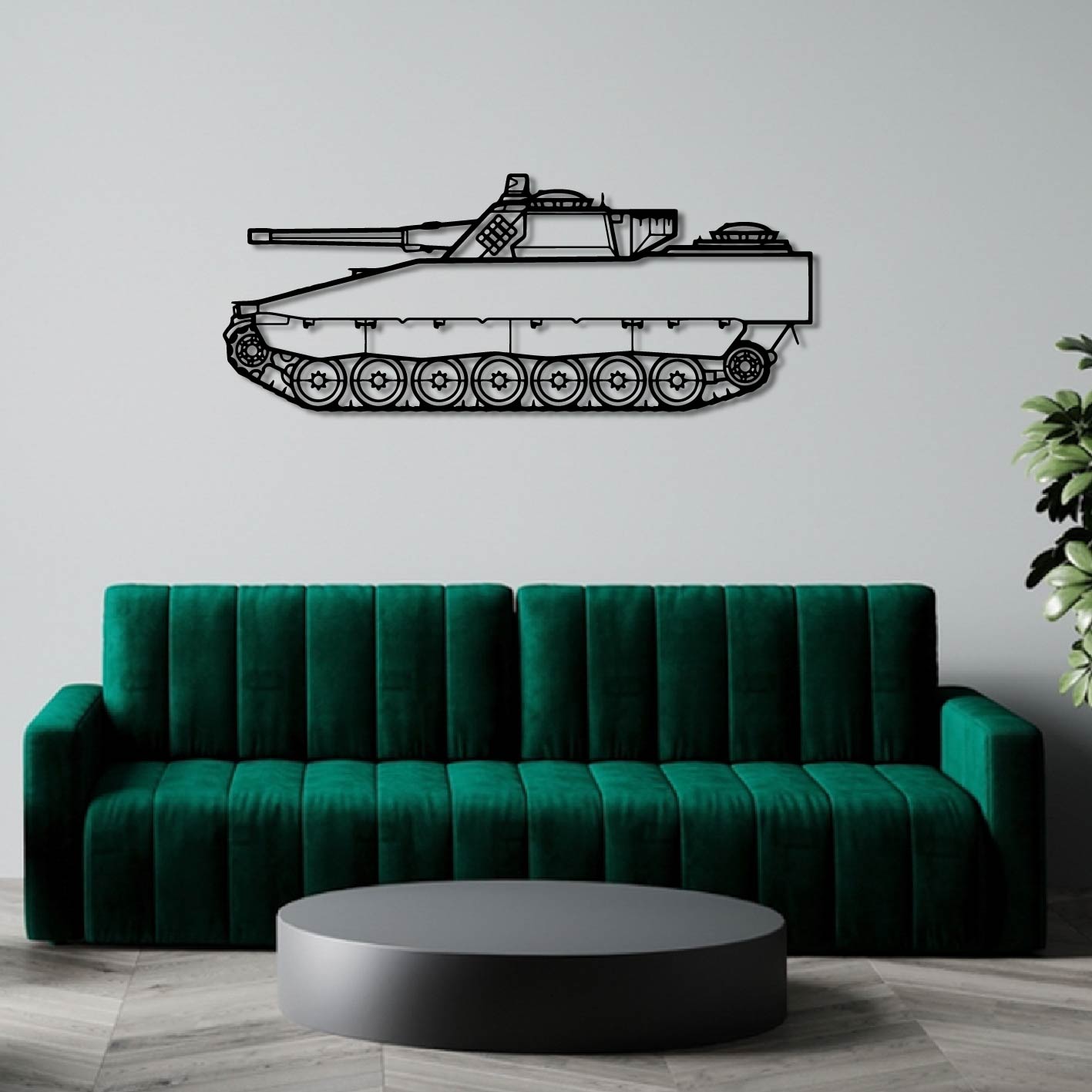 CV9030 CH SPZ 2000 METAL WALL ART