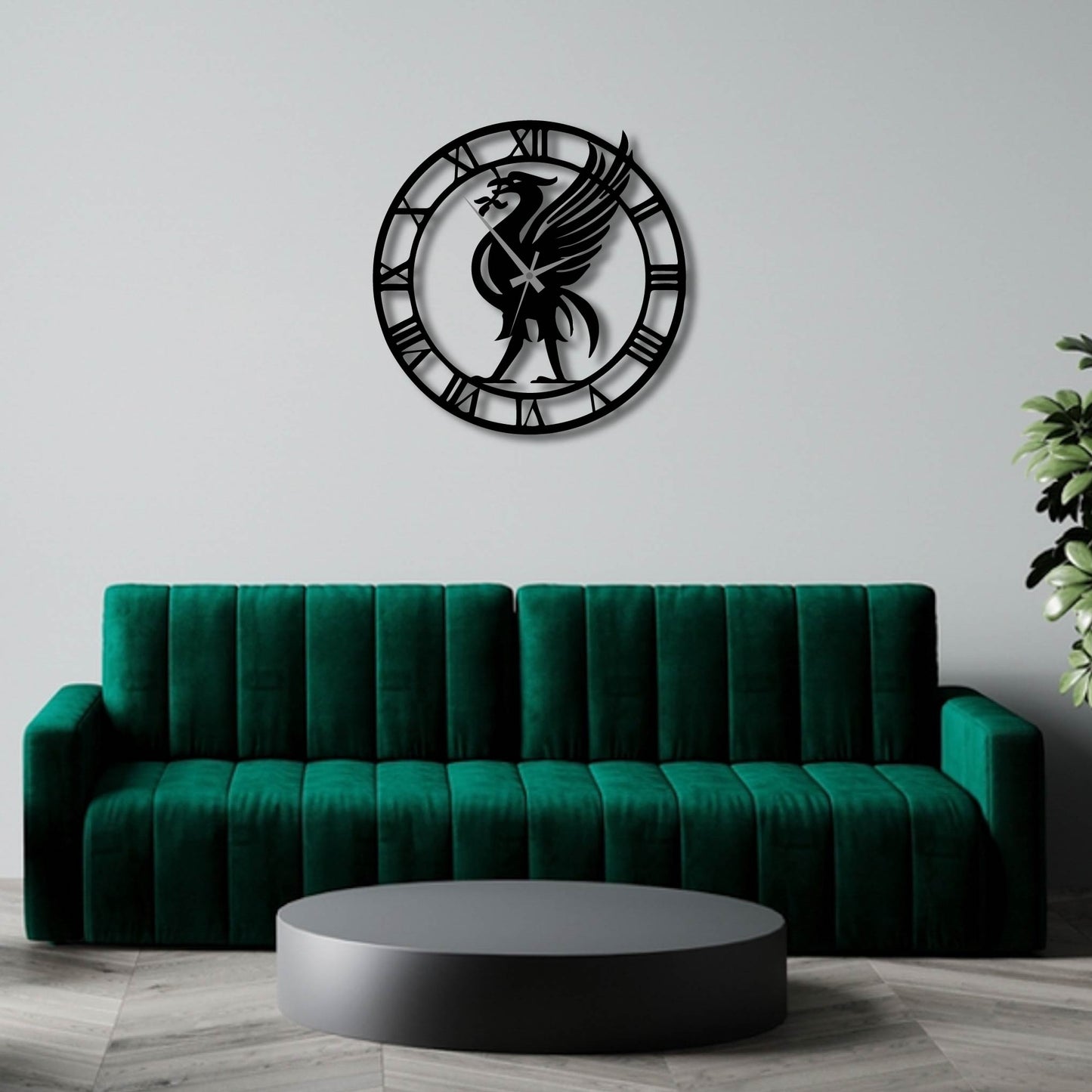 LIVERPOOL CLOCK NEW 3 METAL WALL ART