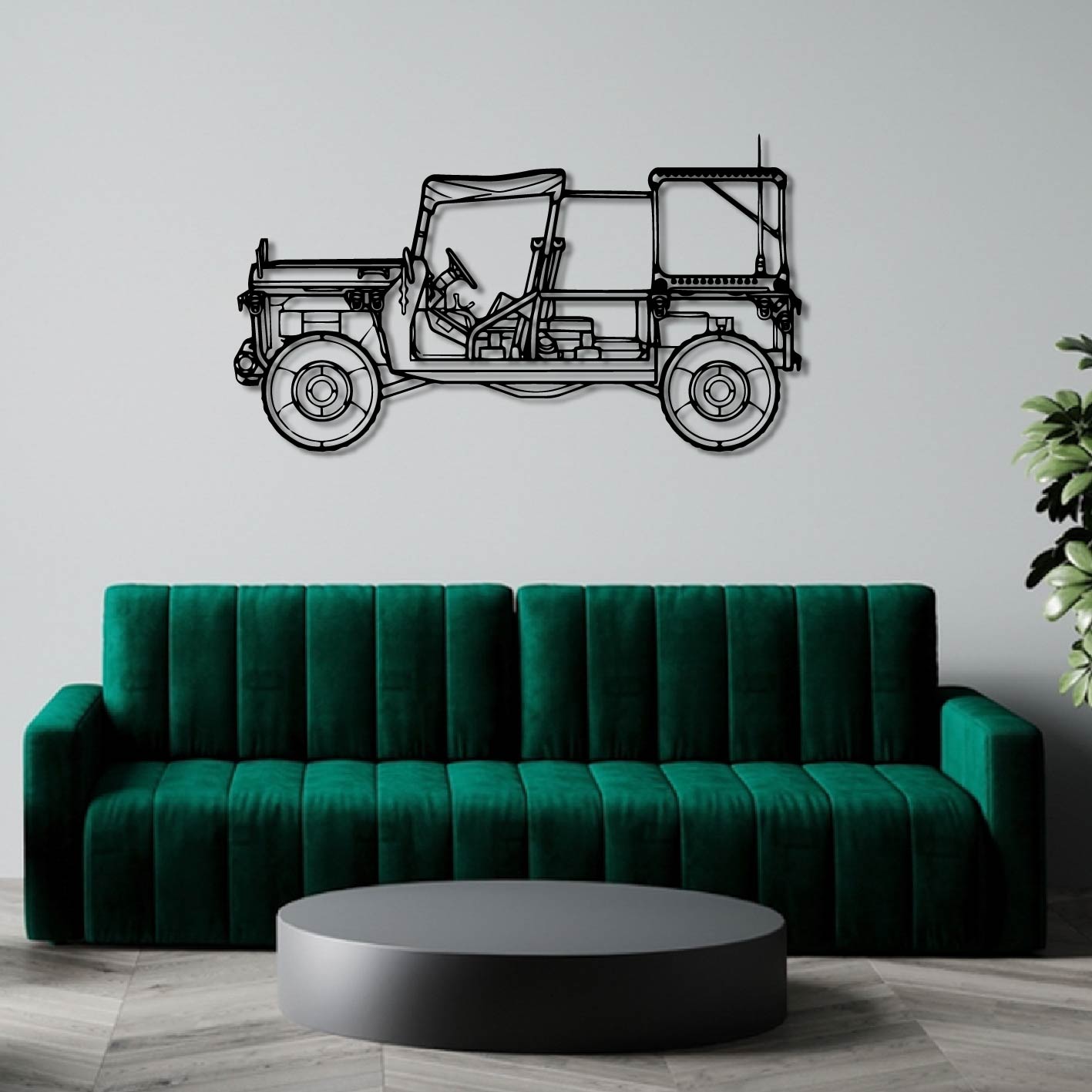 M1161M1161 METAL WALL ART