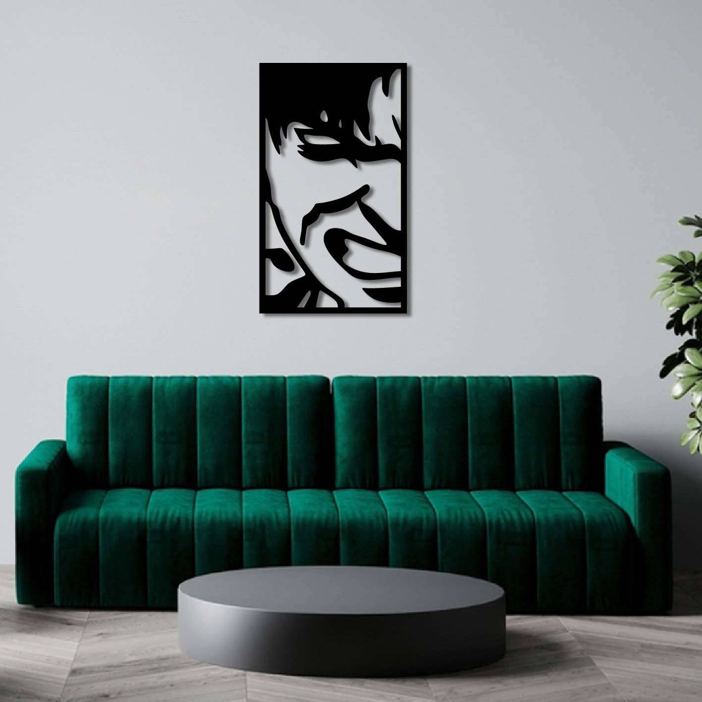 HULK PORTRAIT METAL WALL ART