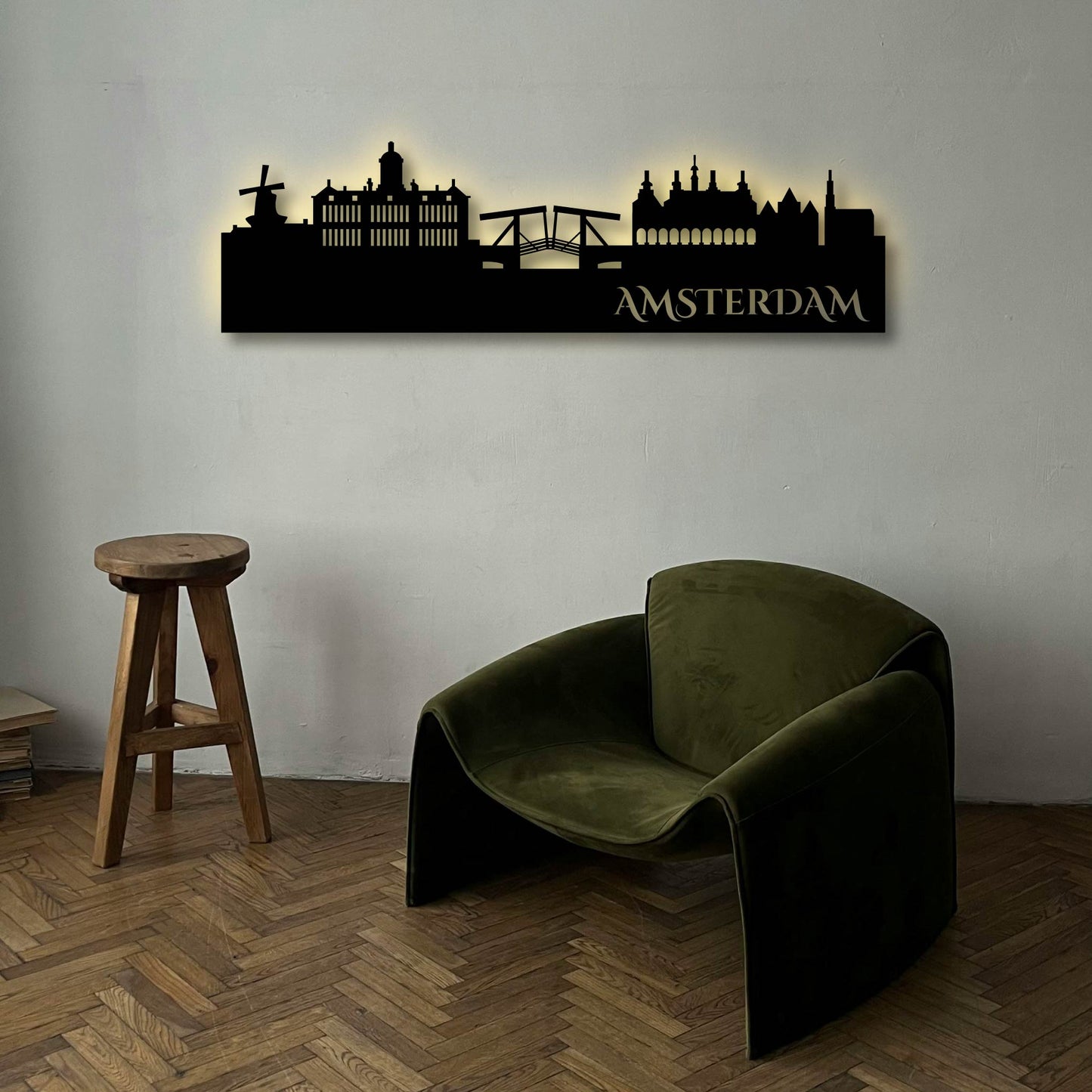 AMSTERDAM METAL WALL ART