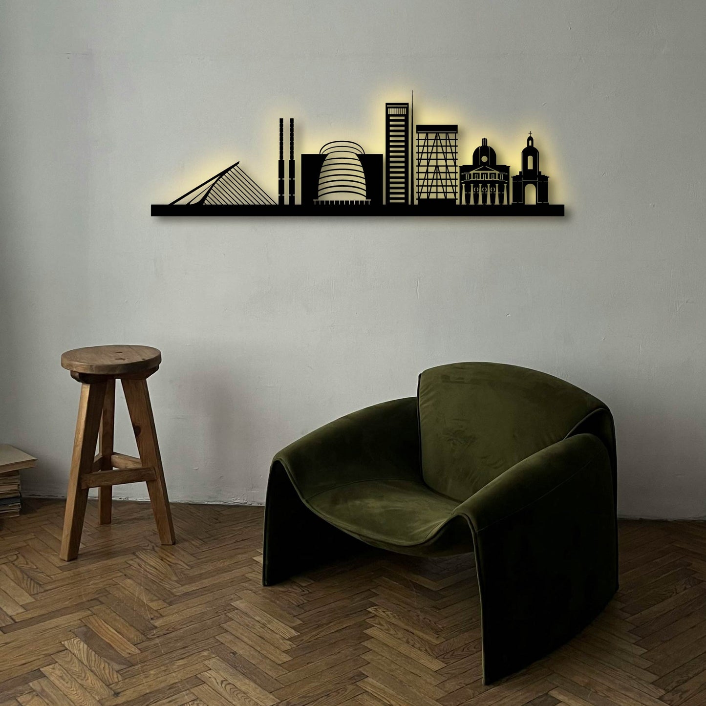 DUBLIN METAL WALL ART