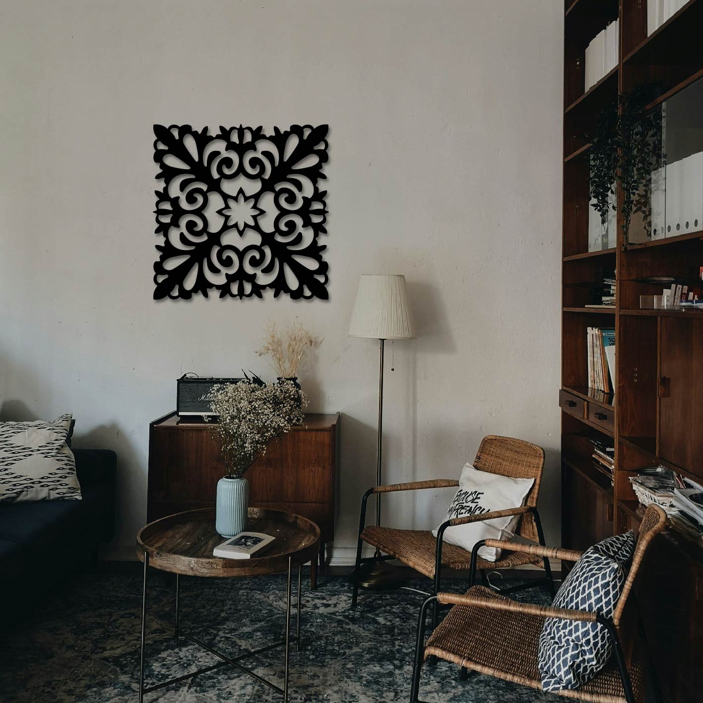 DECORATIVE MANDALA Metal Wall Art