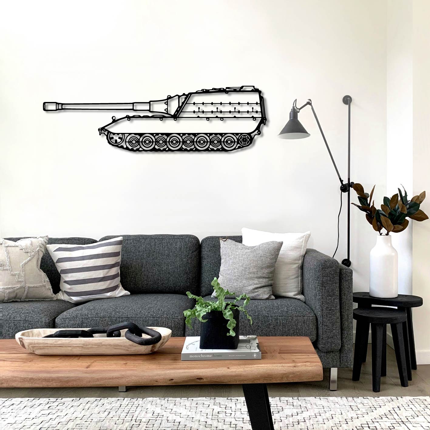 JPZ E 100 METAL WALL ART