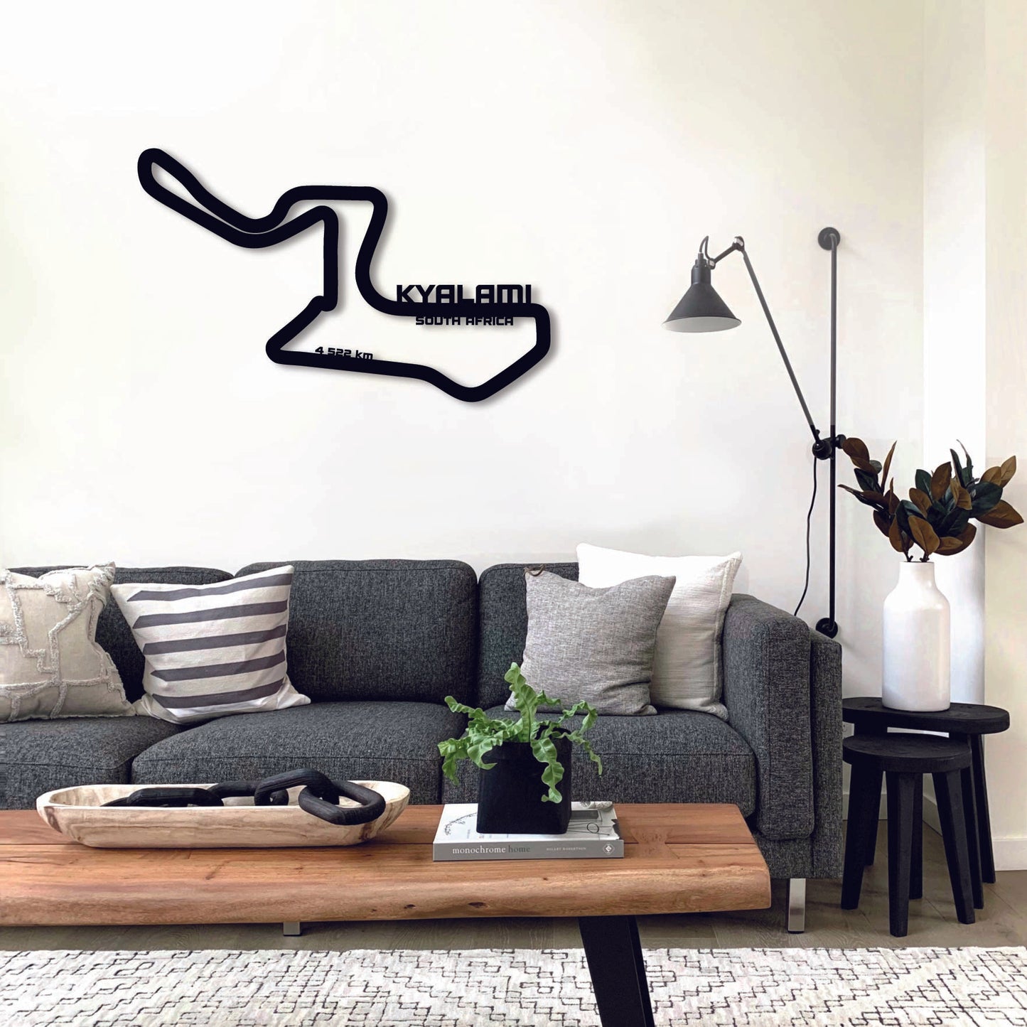 KYALAMI GRAND PRIX CIRCUIT METAL WALL ART