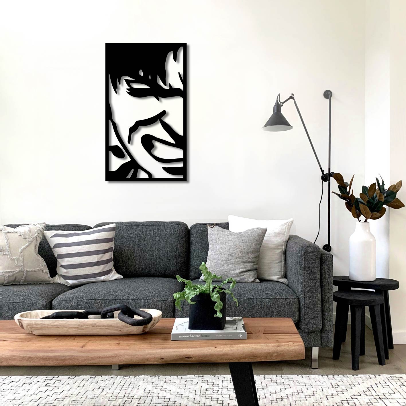 HULK PORTRAIT METAL WALL ART