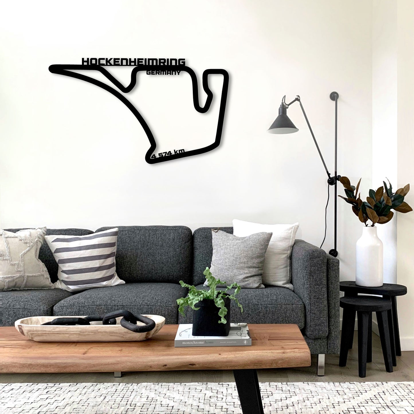 HOCKENHEIMRING METAL WALL ART