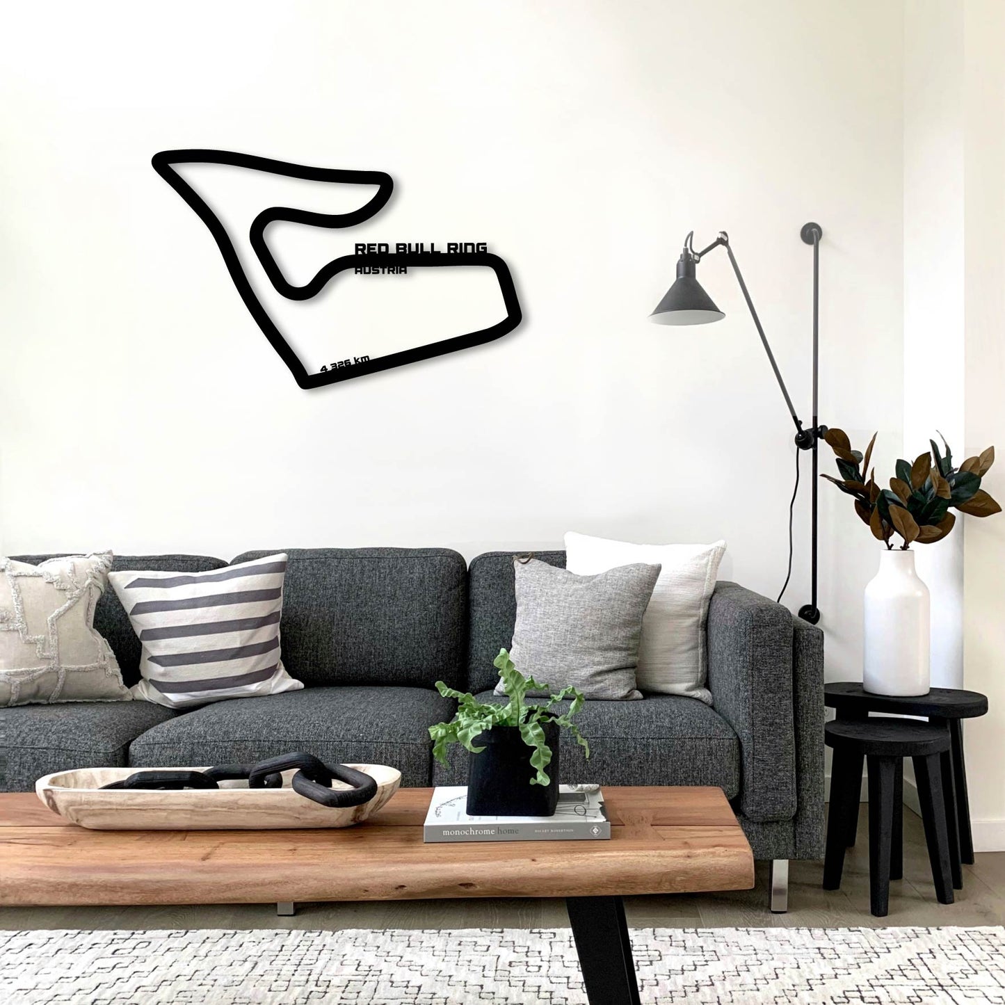 RED BULL RING 2 METAL WALL ART