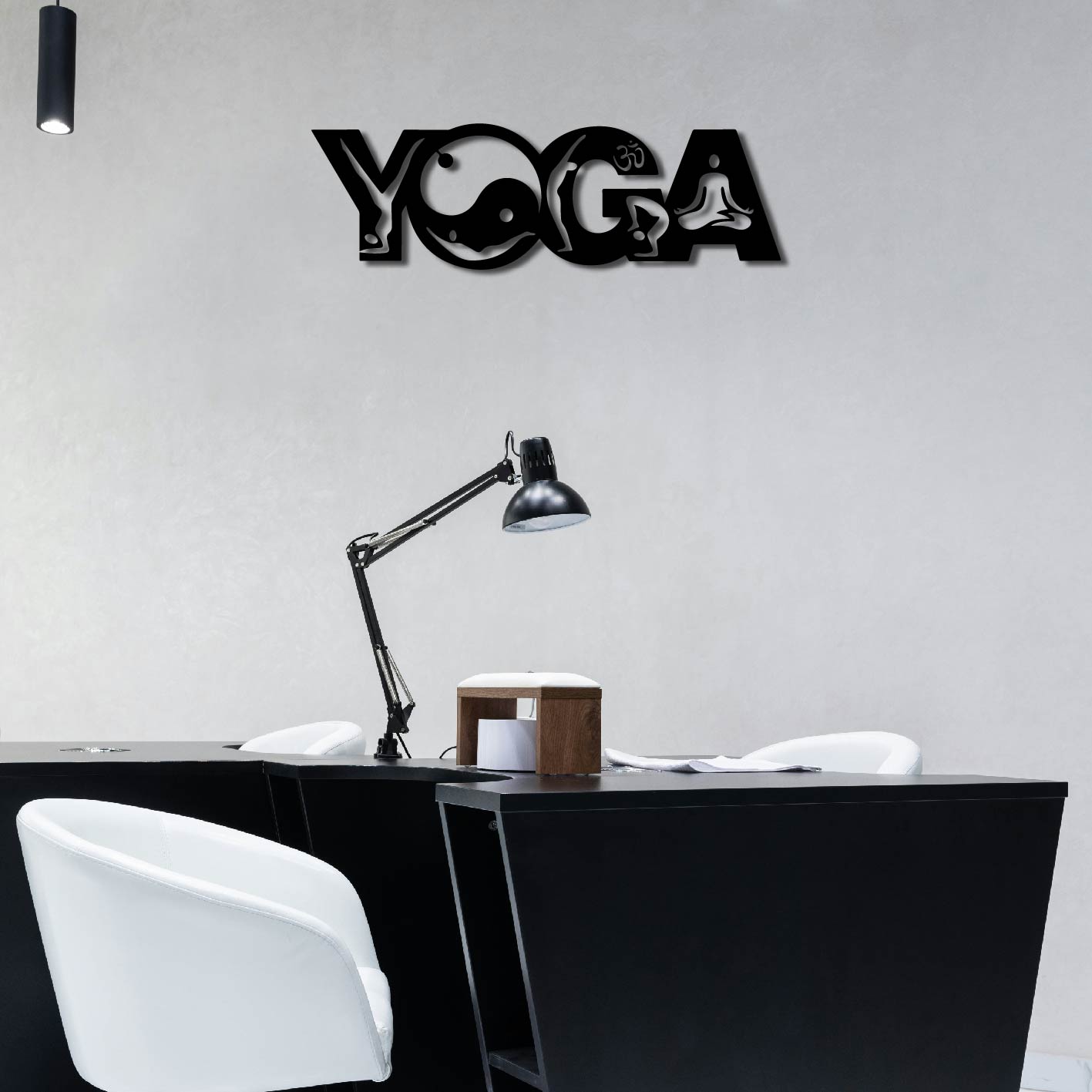 YOGA METAL WALL ART