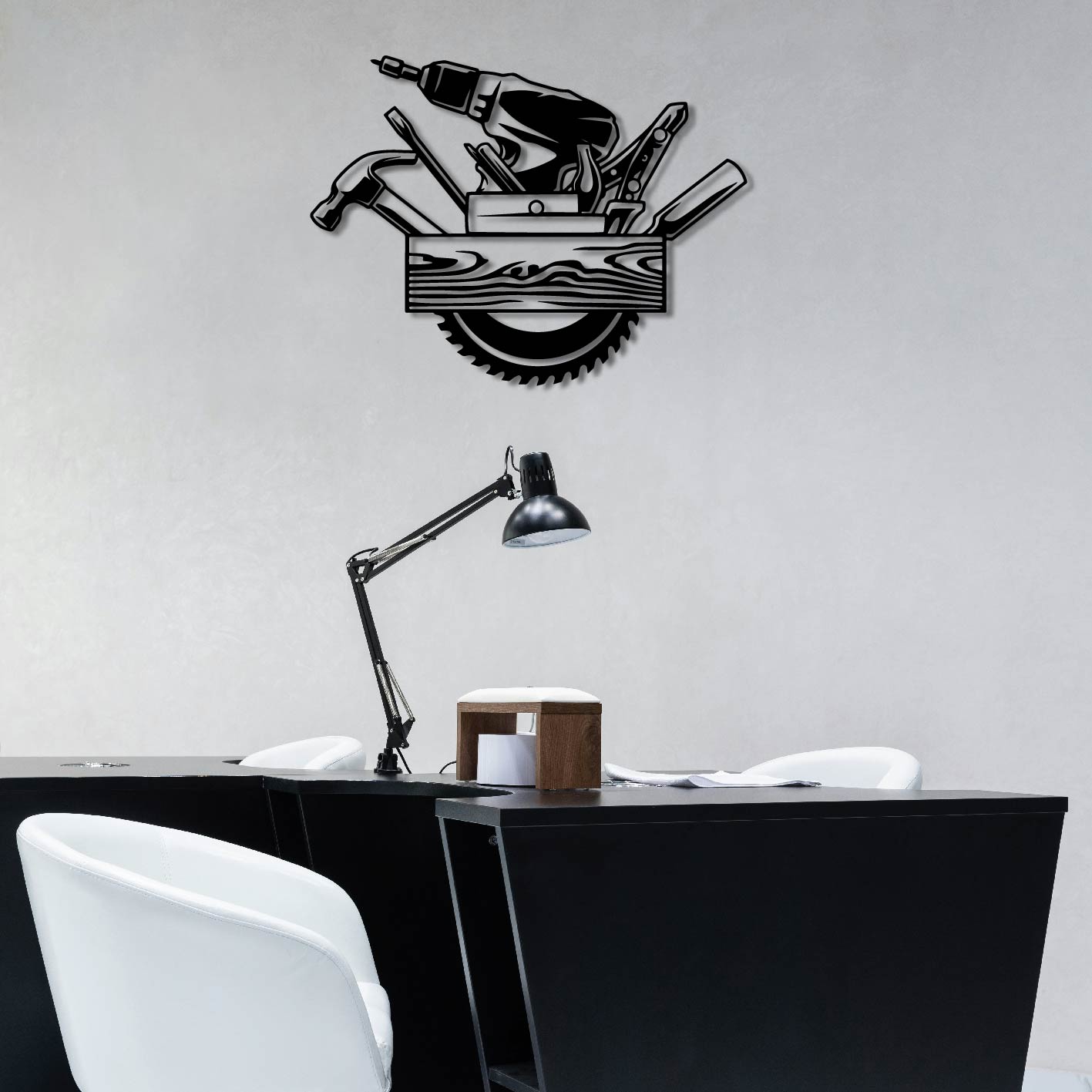 TOOLBOX METAL WALL ART