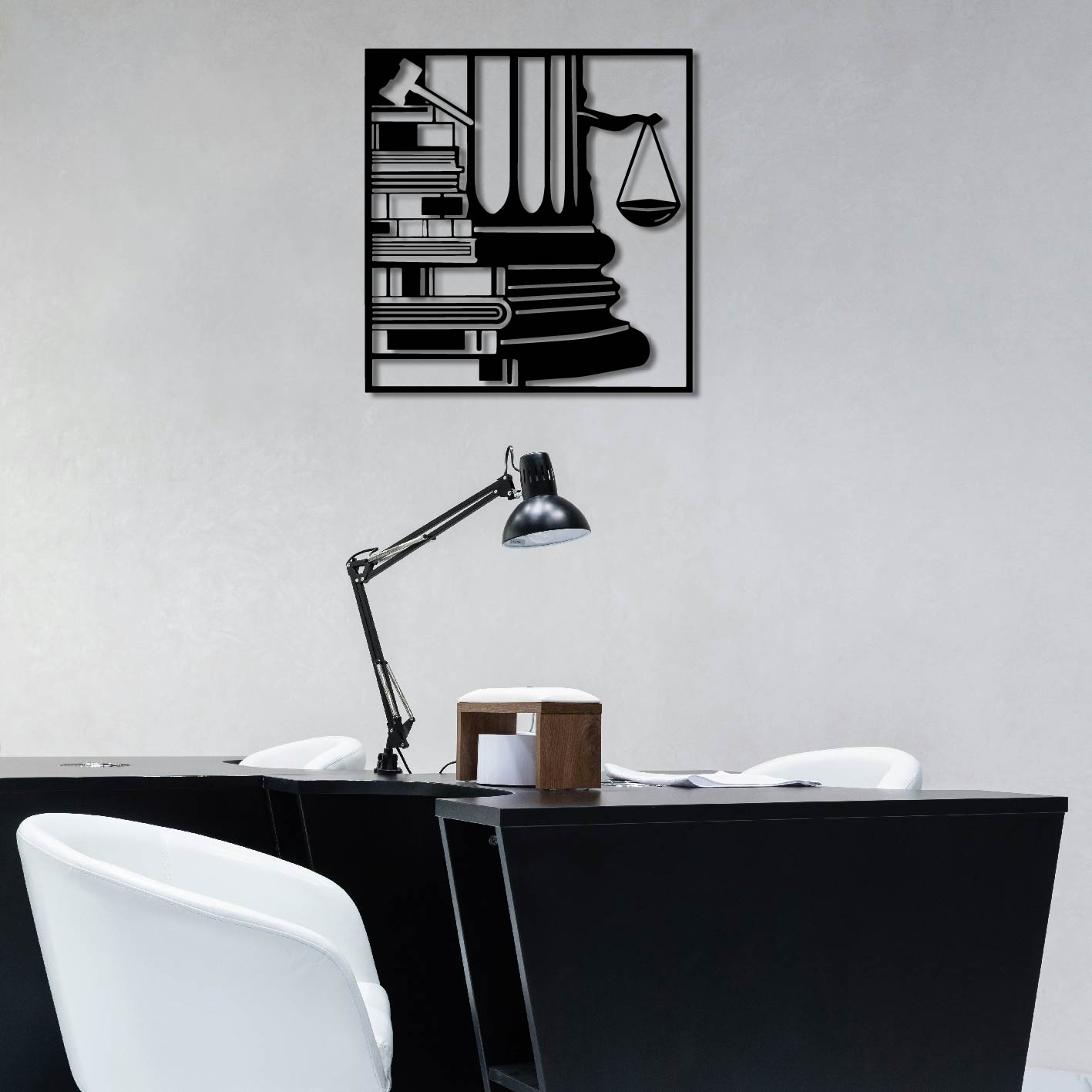 LAW METAL WALL ART