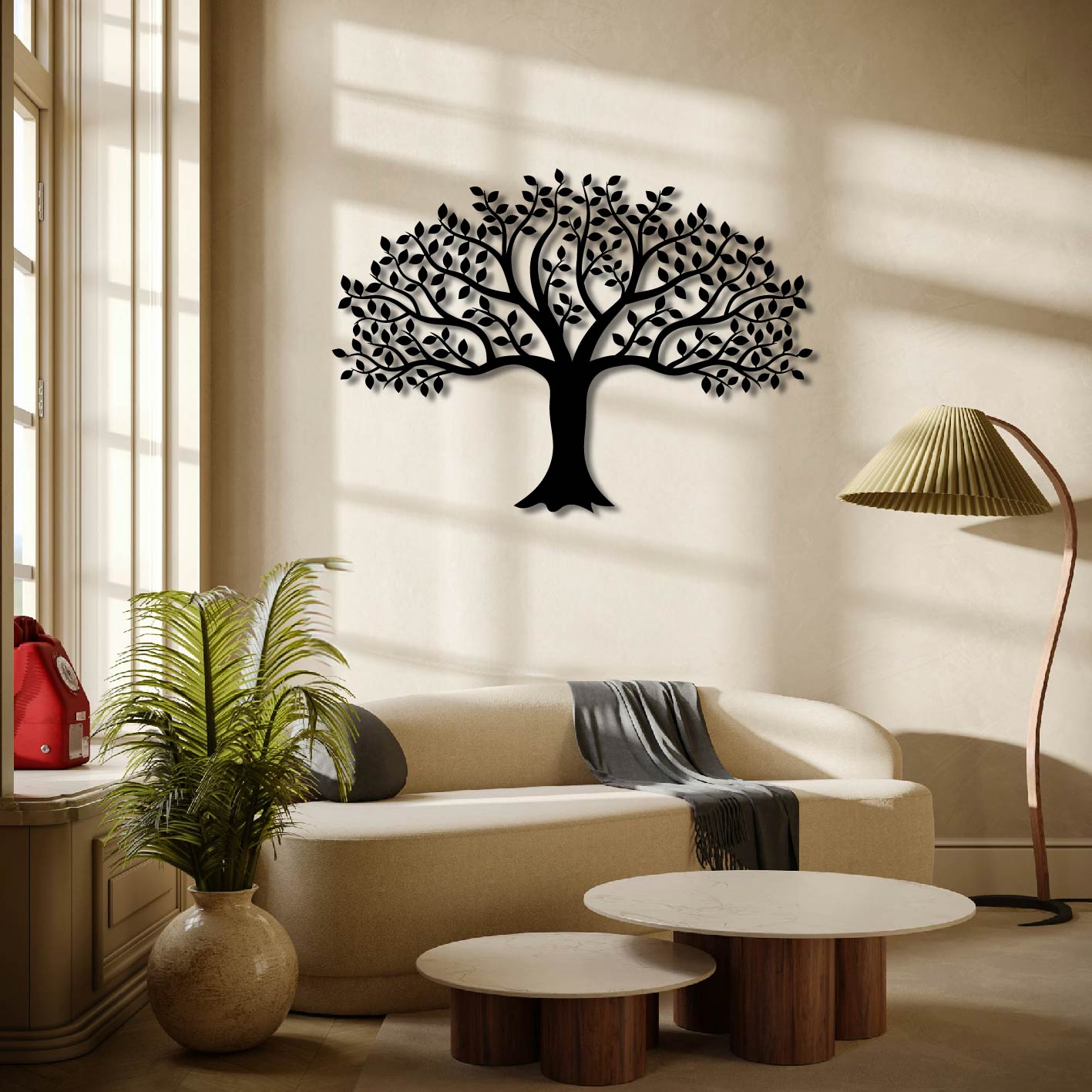TREE METAL WALL ART
