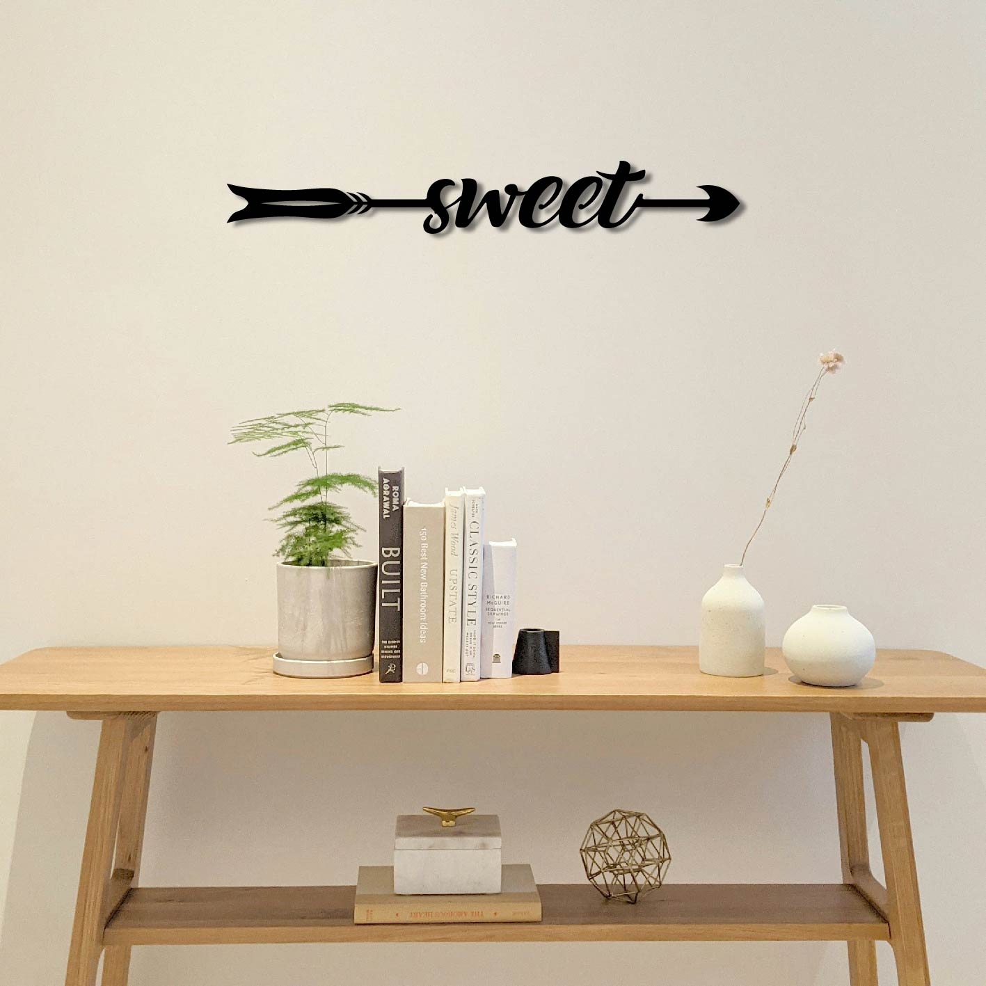 ARROW SWEET METAL WALL ART
