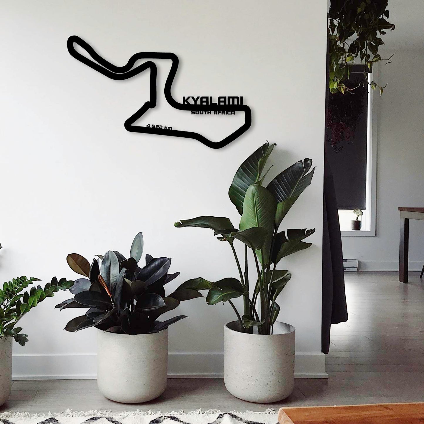 KYALAMI GRAND PRIX CIRCUIT METAL WALL ART