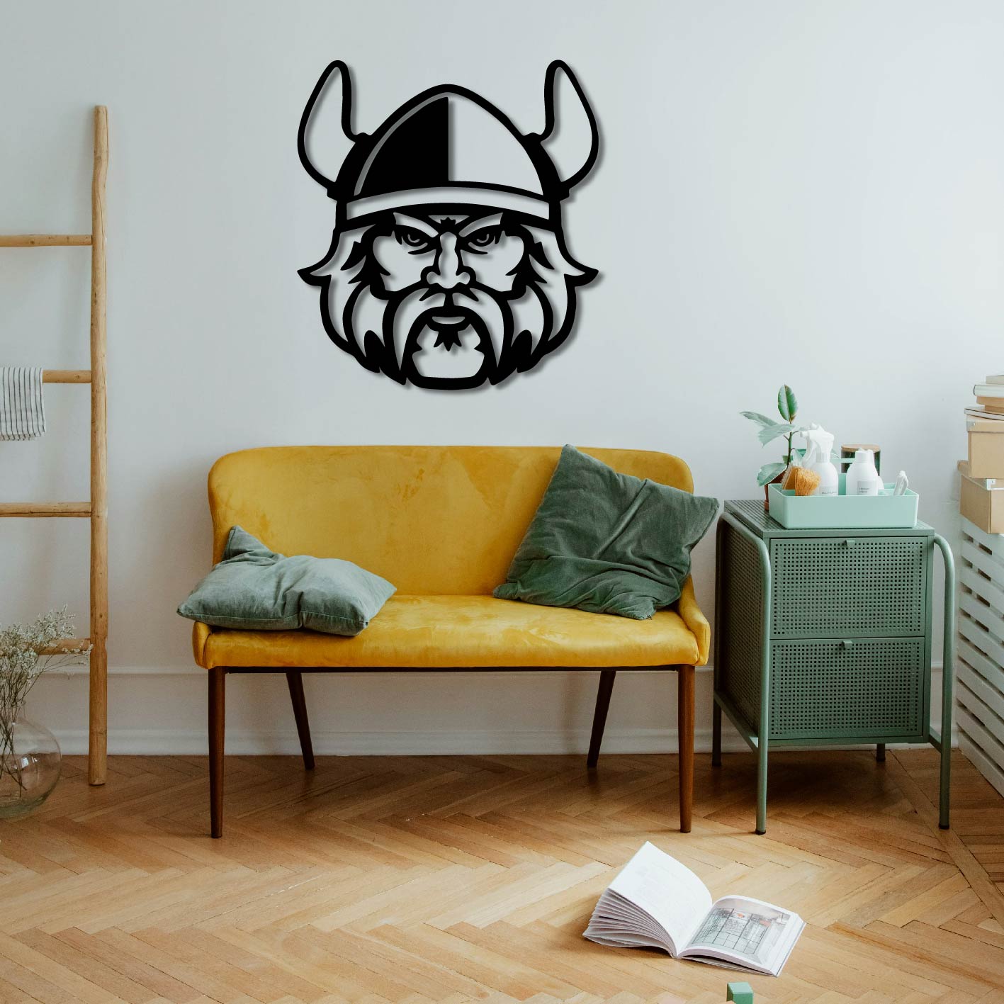 VIKING METAL WALL ART