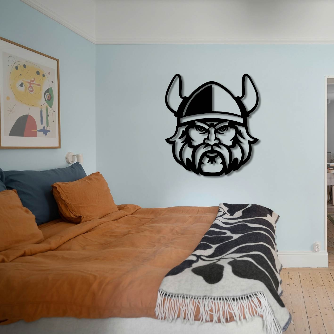 VIKING METAL WALL ART