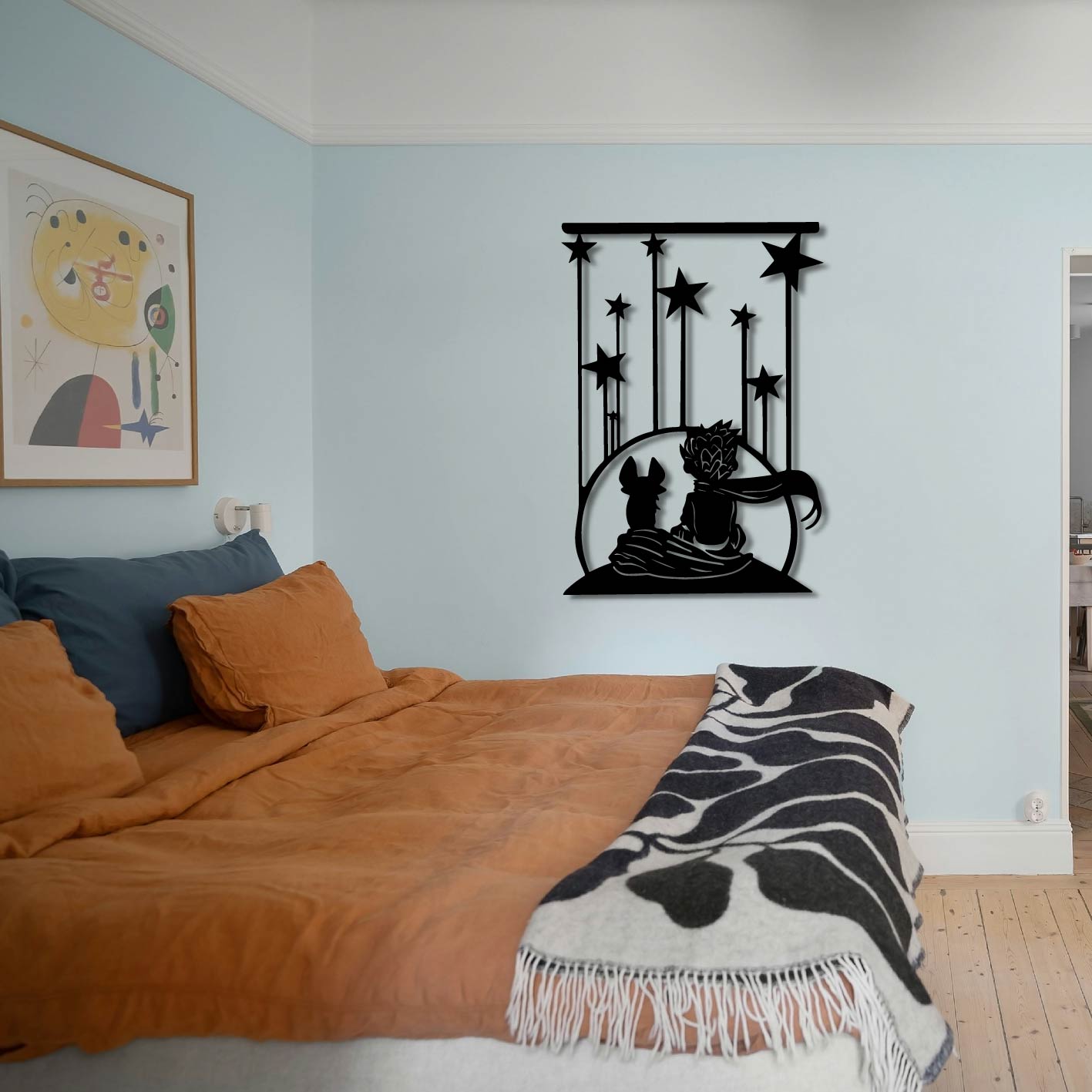 LITTLE PRINCE METAL WALL ART