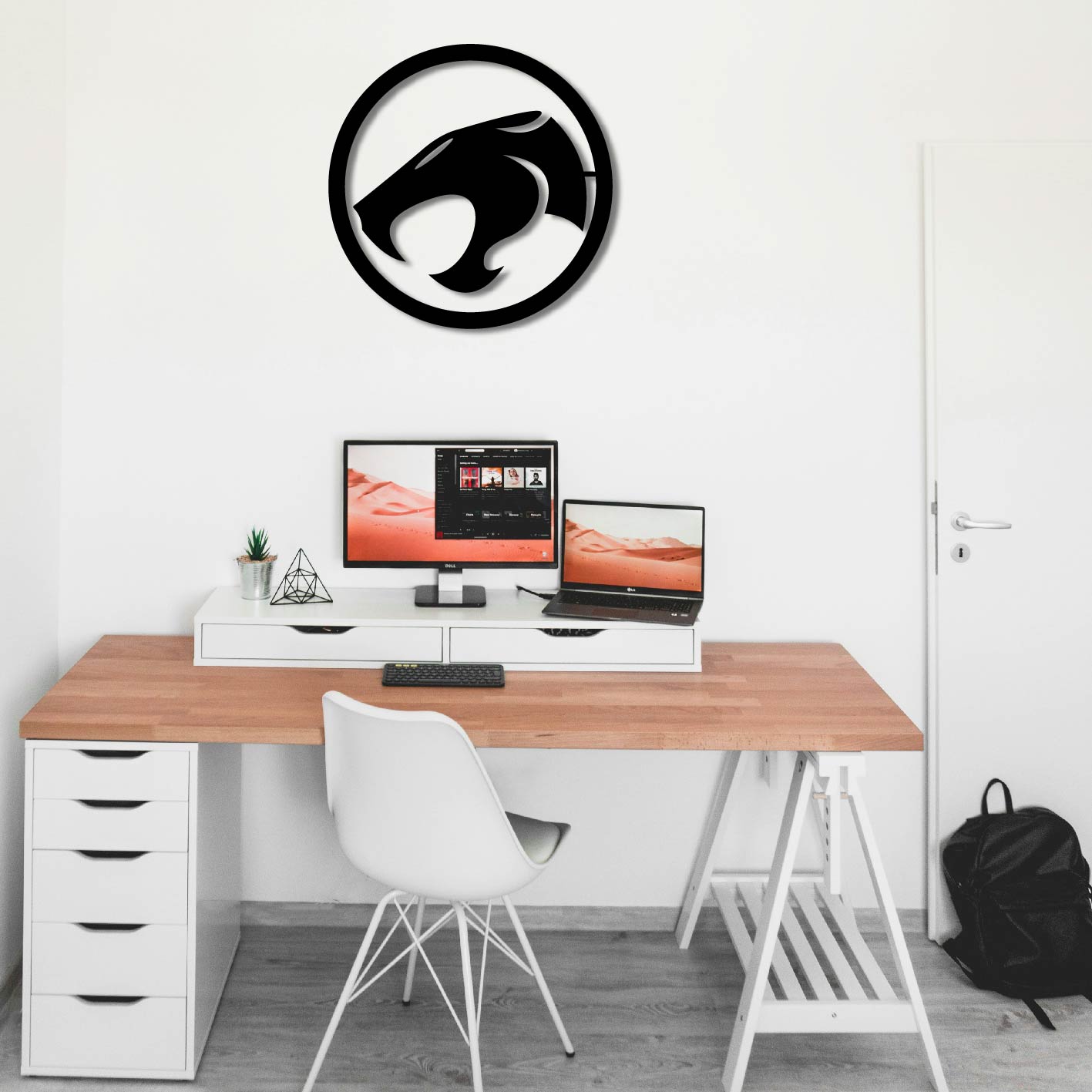 THUNDERCATS LOGO METAL WALL ART