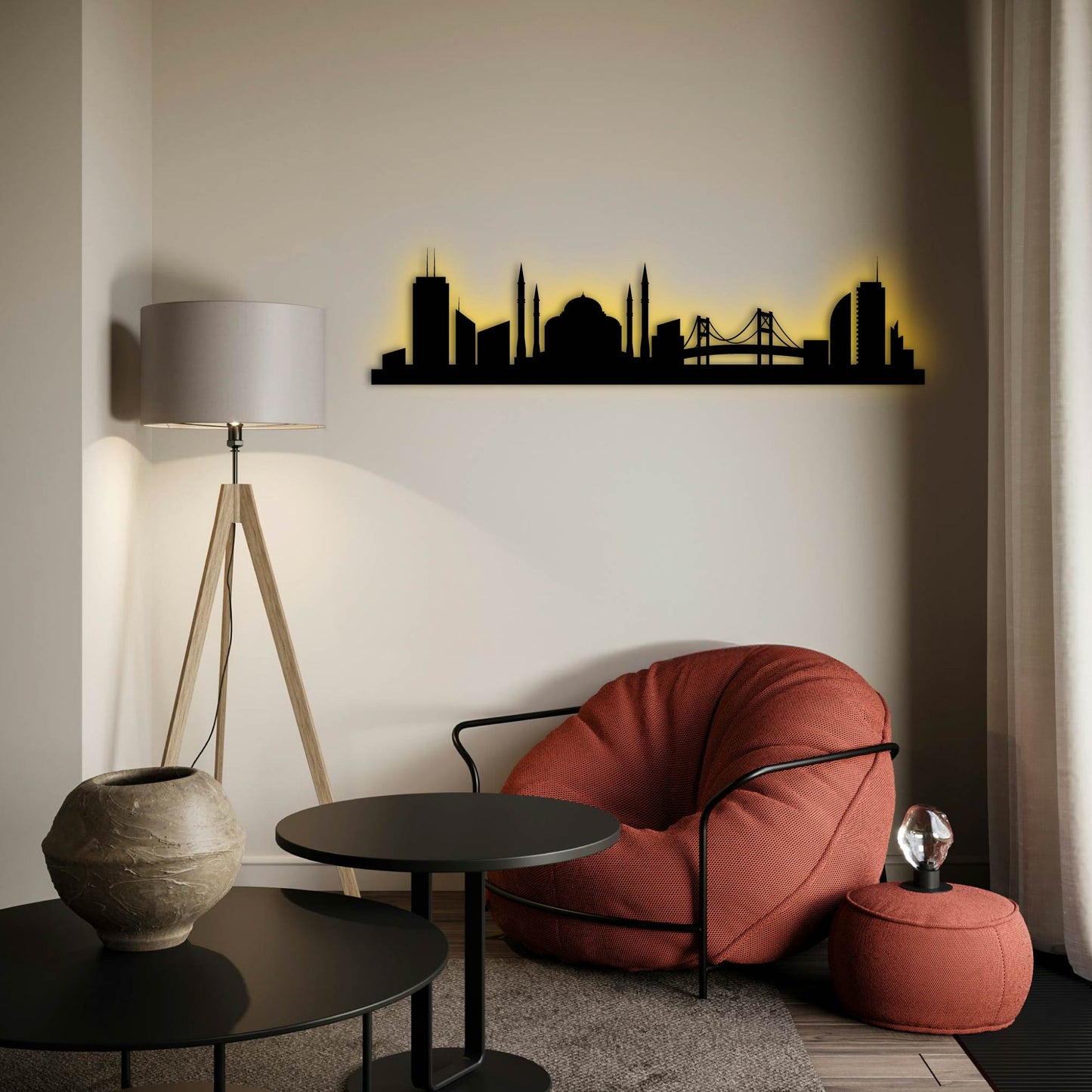 ISTANBUL METAL WALL ART