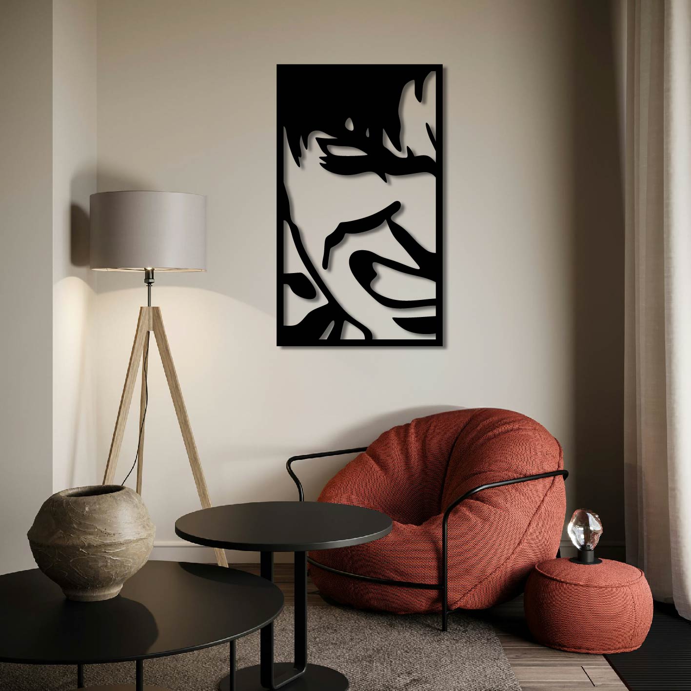 HULK PORTRAIT METAL WALL ART