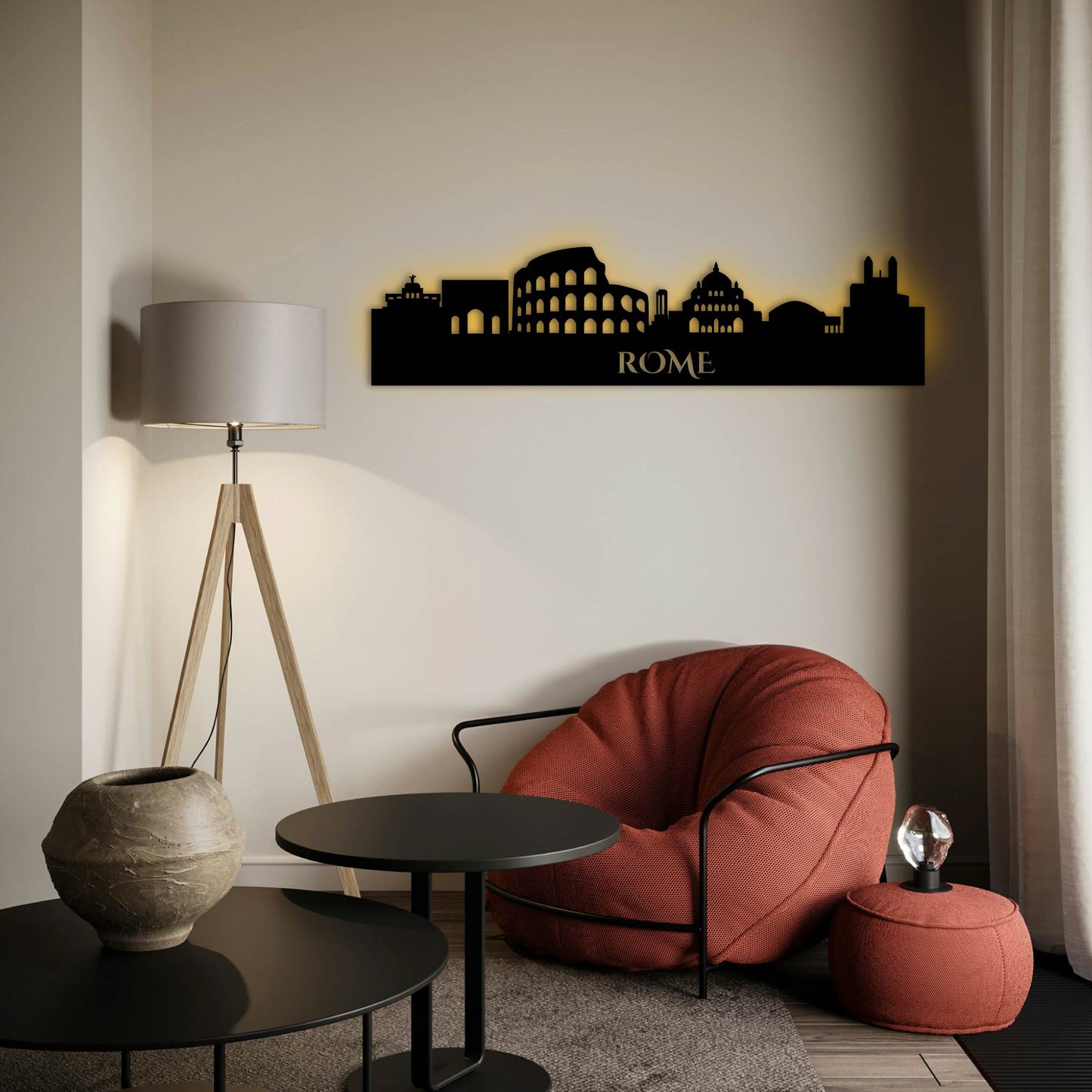 ROME METAL WALL ART