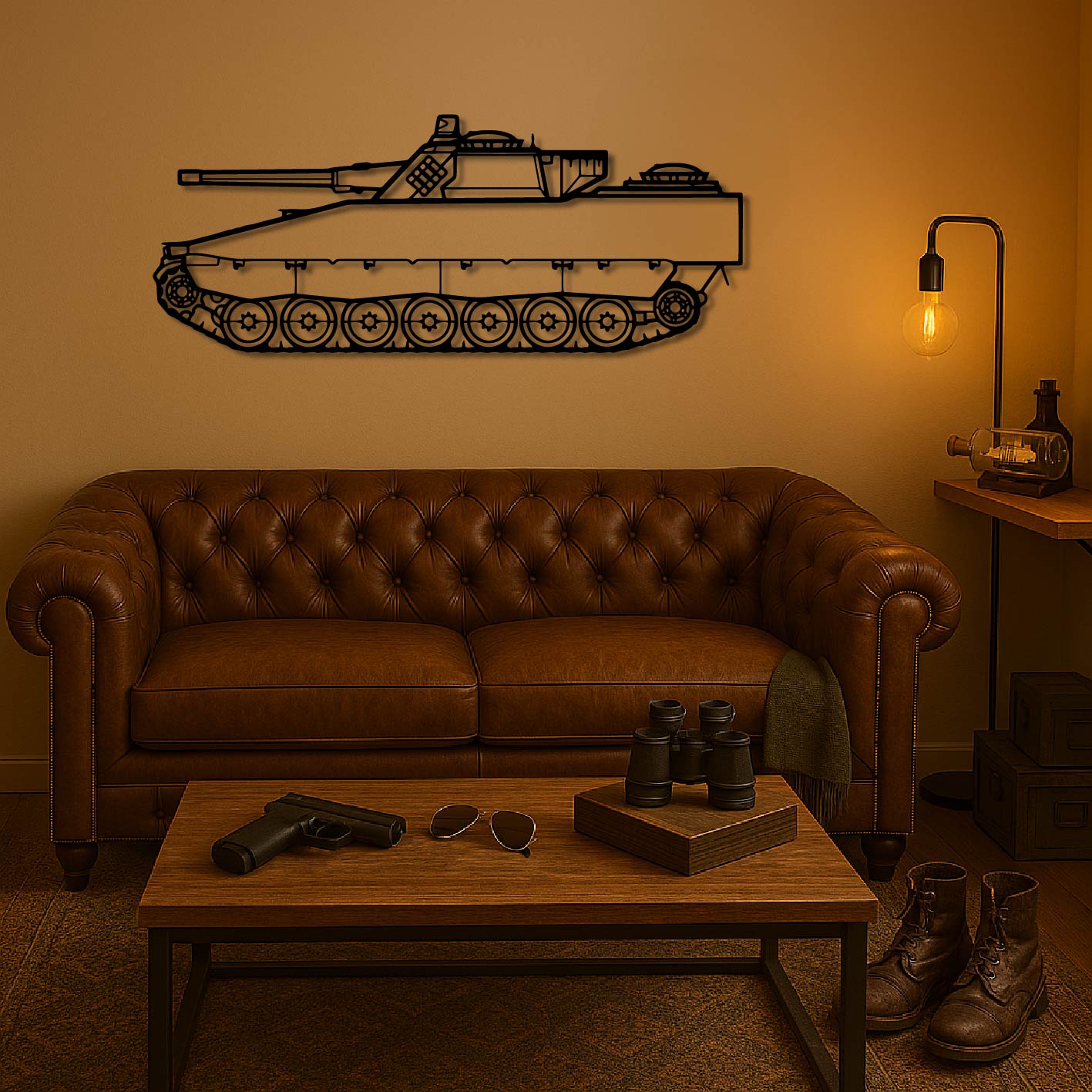 CV9030 CH SPZ 2000 METAL WALL ART