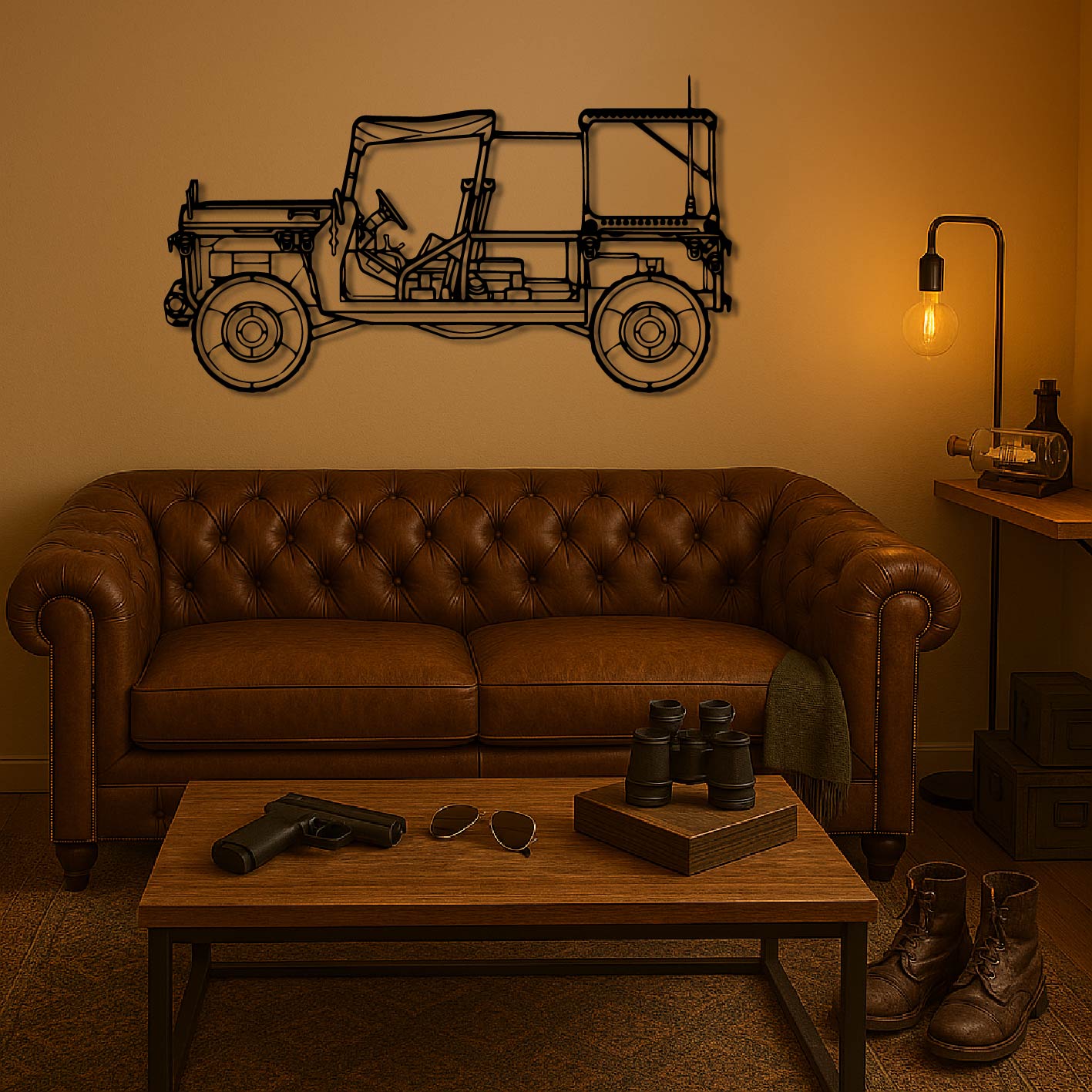 M1161M1161 METAL WALL ART