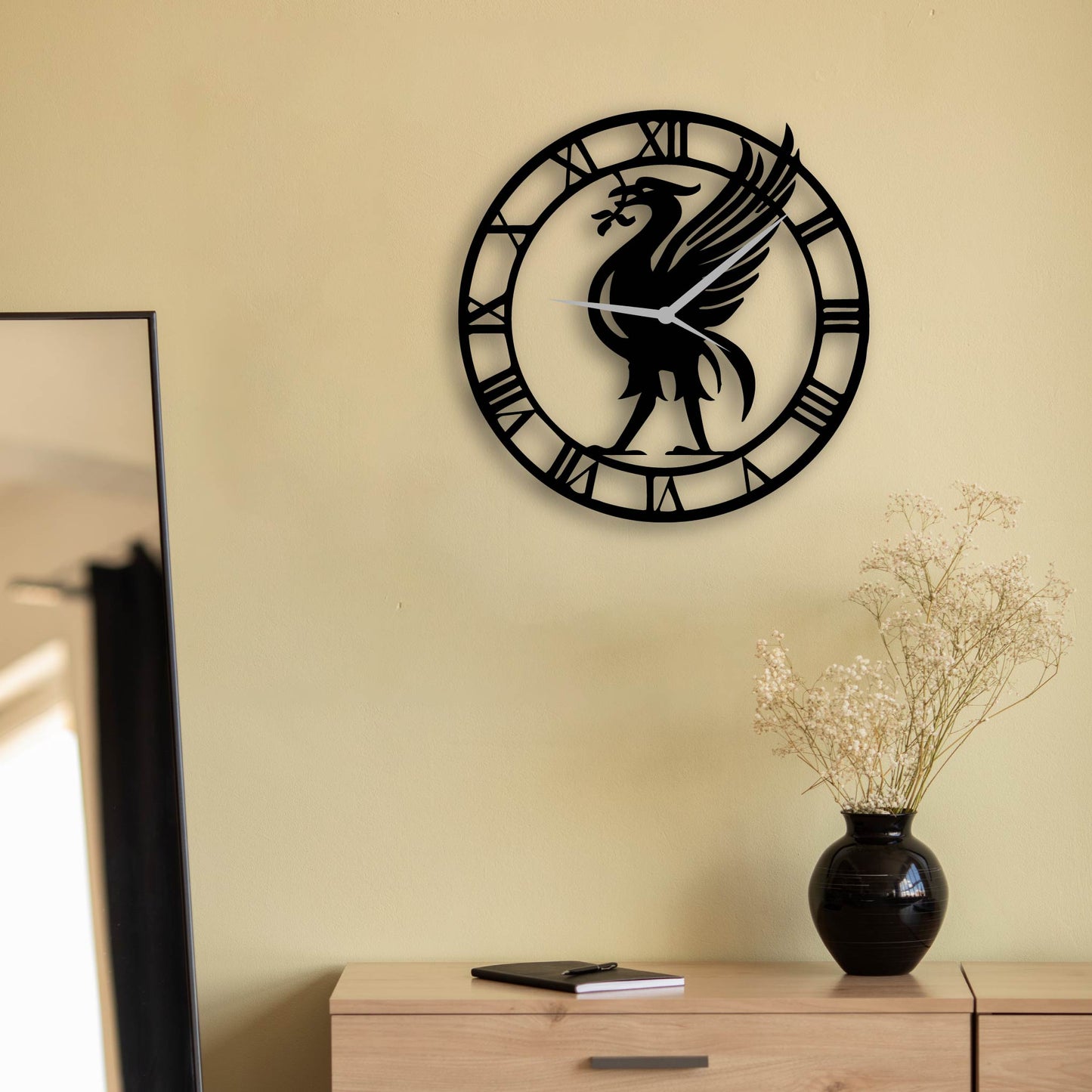 LIVERPOOL CLOCK NEW 3 METAL WALL ART