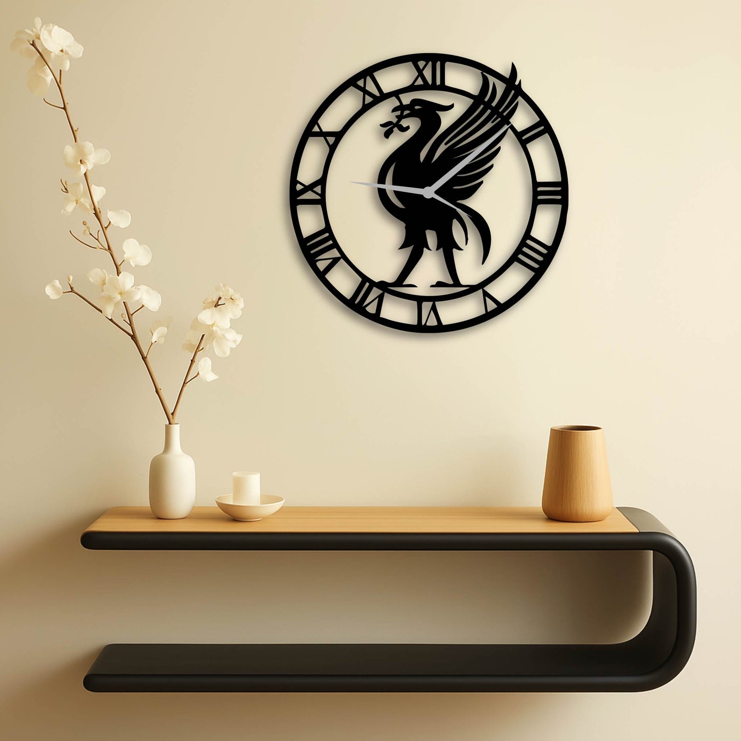 LIVERPOOL CLOCK NEW 3 METAL WALL ART