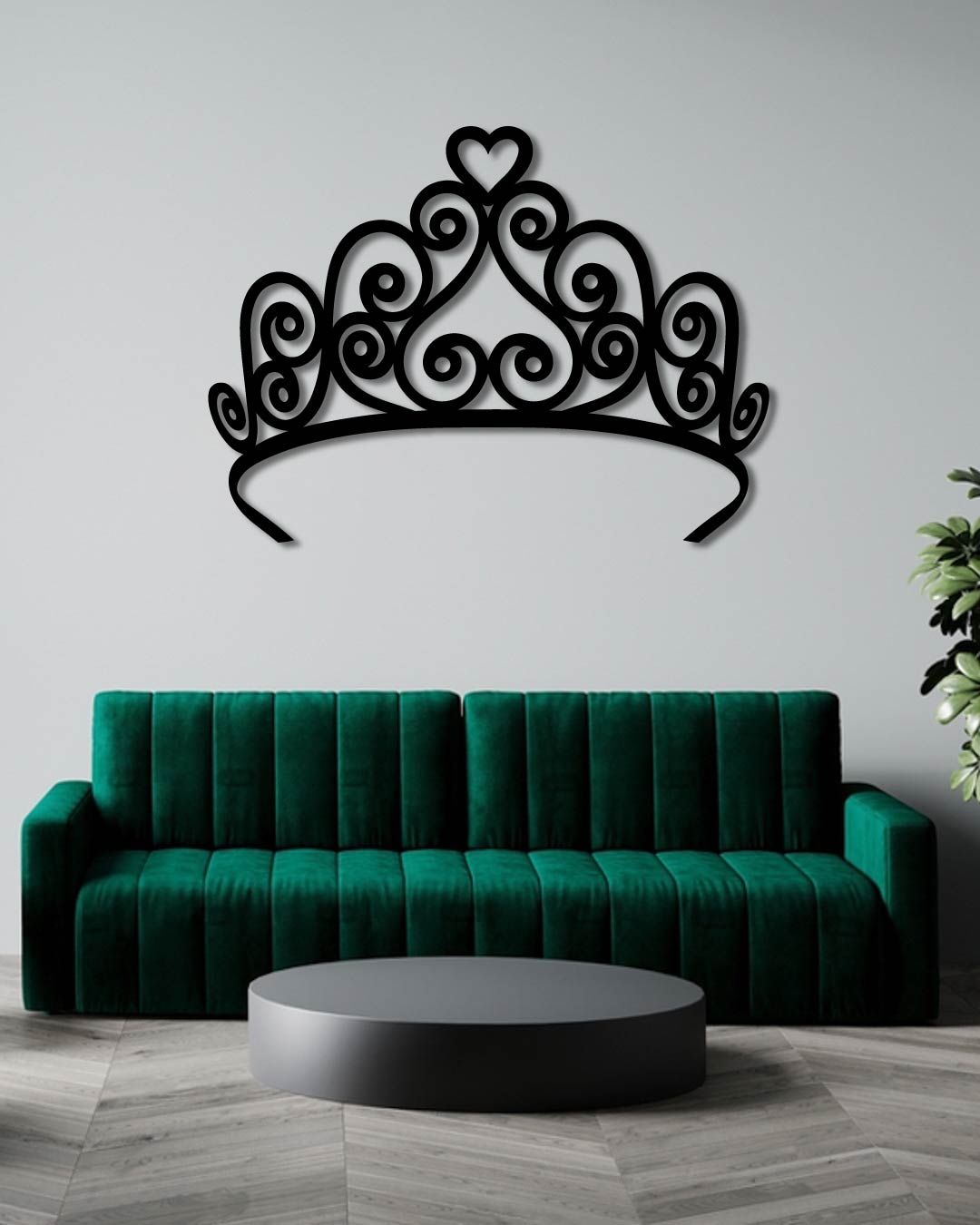 TIARA METAL WALL ART