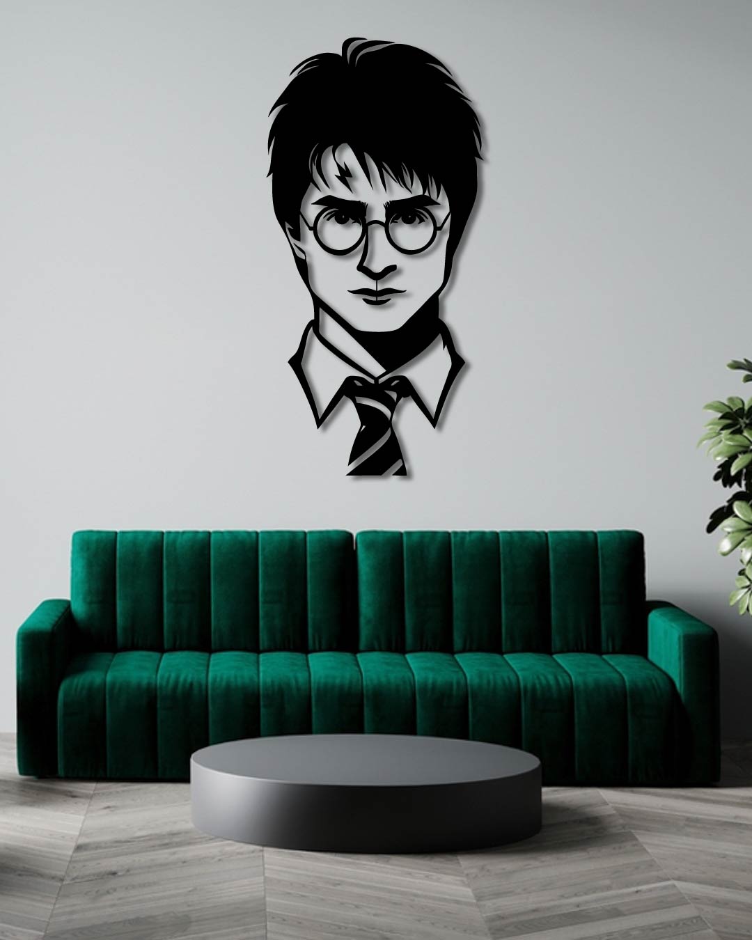 Harry Potter Portrait Metal Wall Art Frame