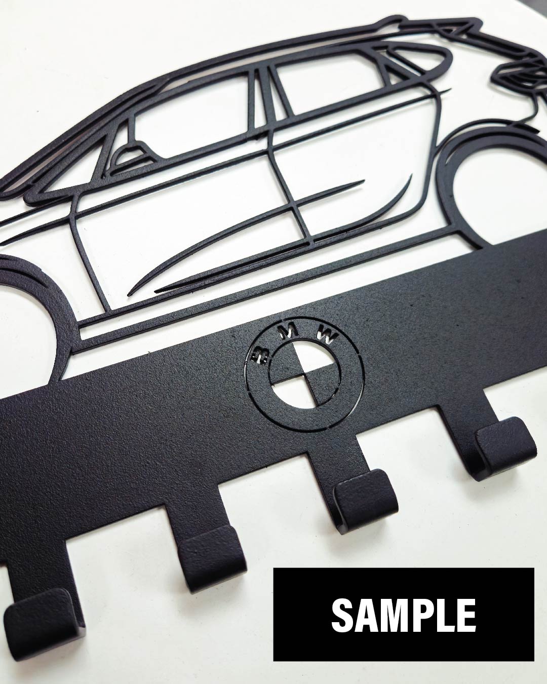 Dog Squared Dog Leash, Collar And Key Holder Steel / Metal