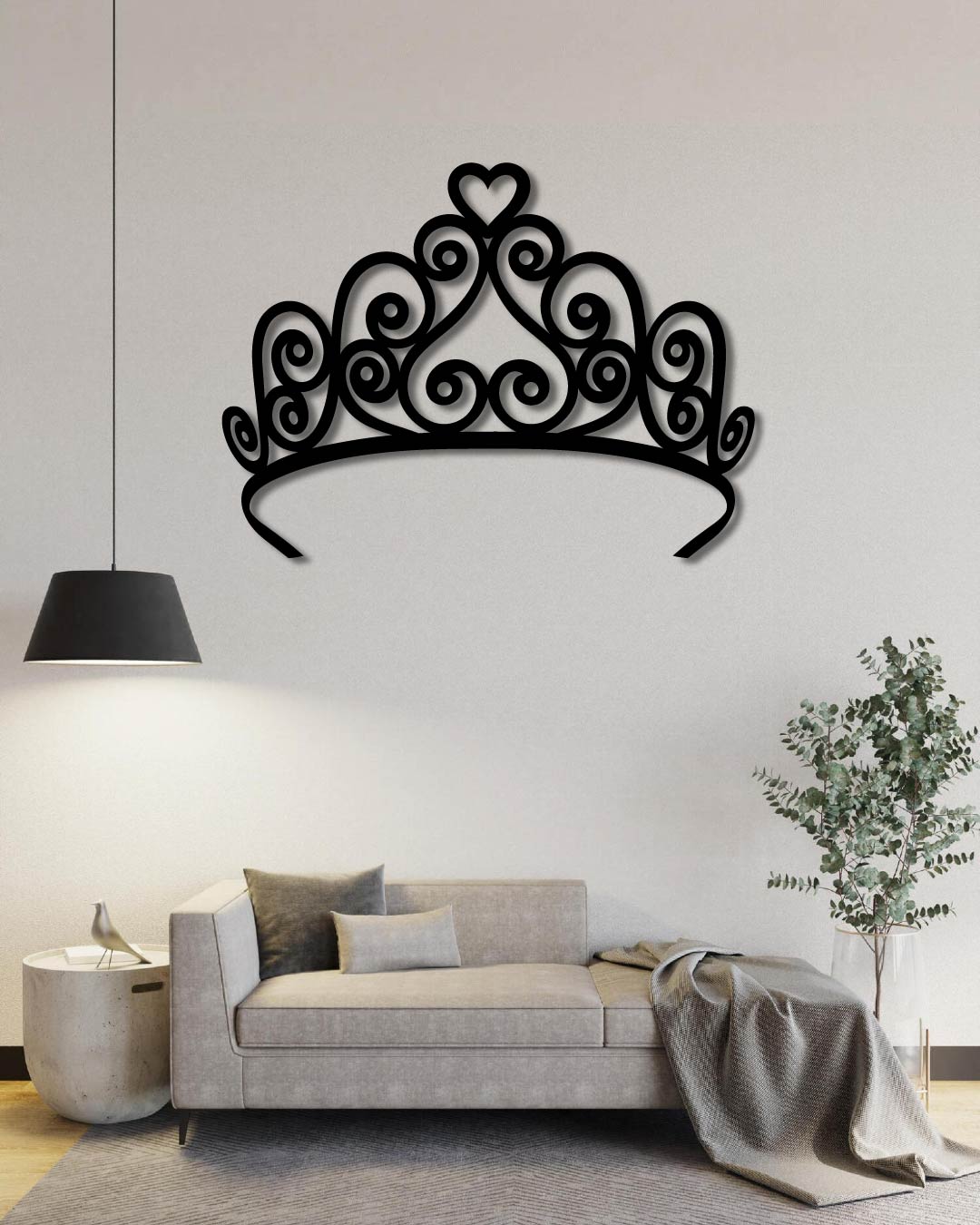TIARA METAL WALL ART