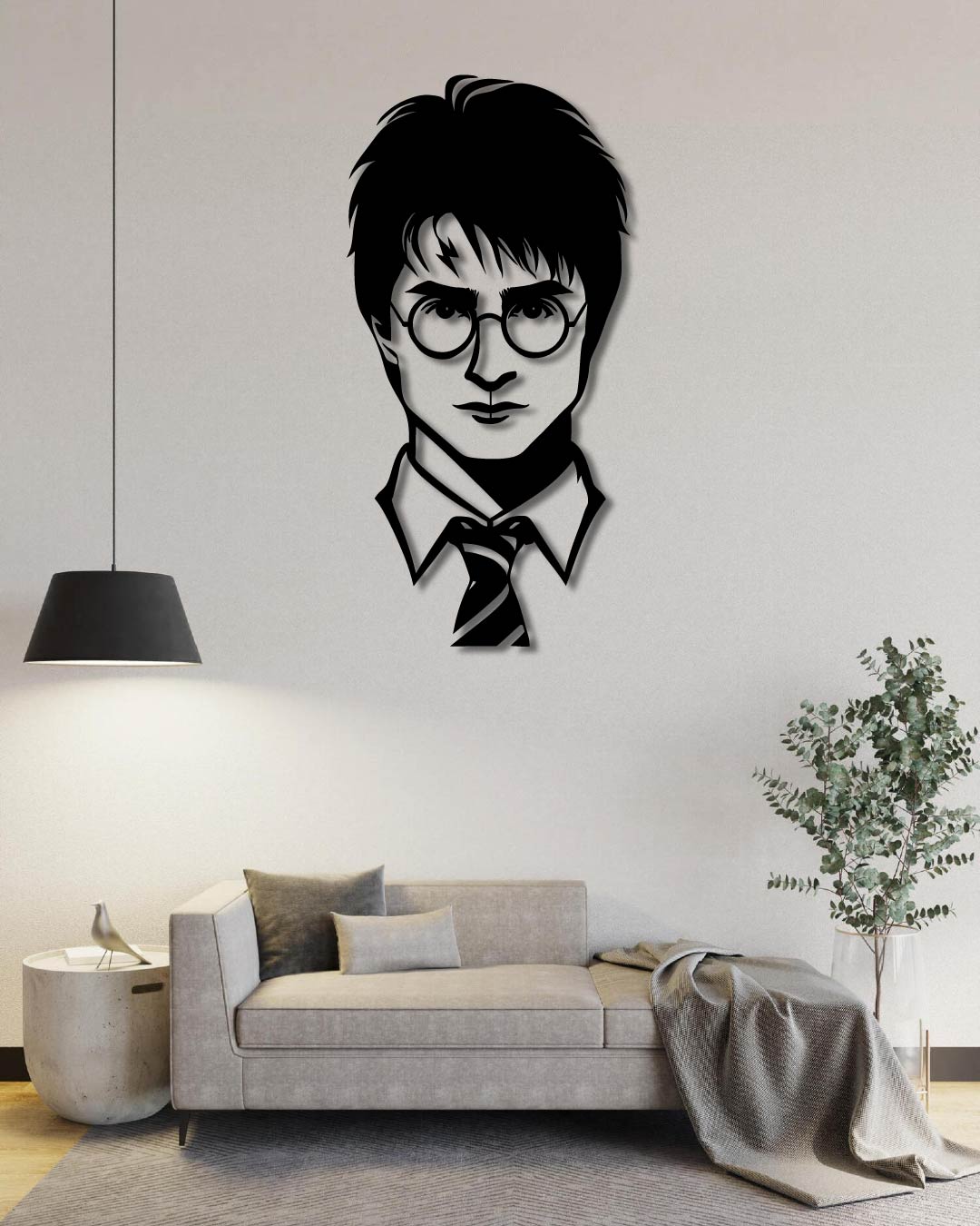 Harry Potter Portrait Metal Wall Art Frame