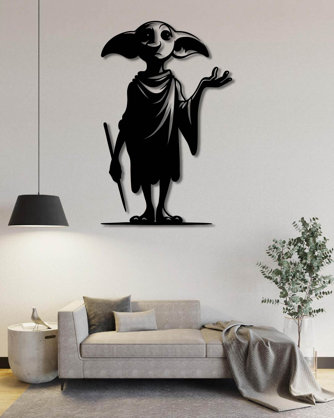 Dobby Metal Wall Art Frame