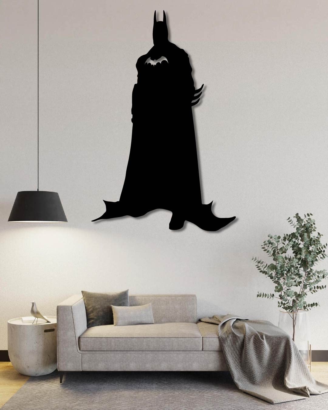 Batman Arkham Asylum Metal Wall Art Frame