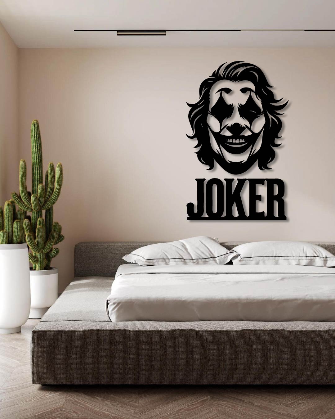 Joker Movie Joaquin Phoenix Metal Wall Art Frame