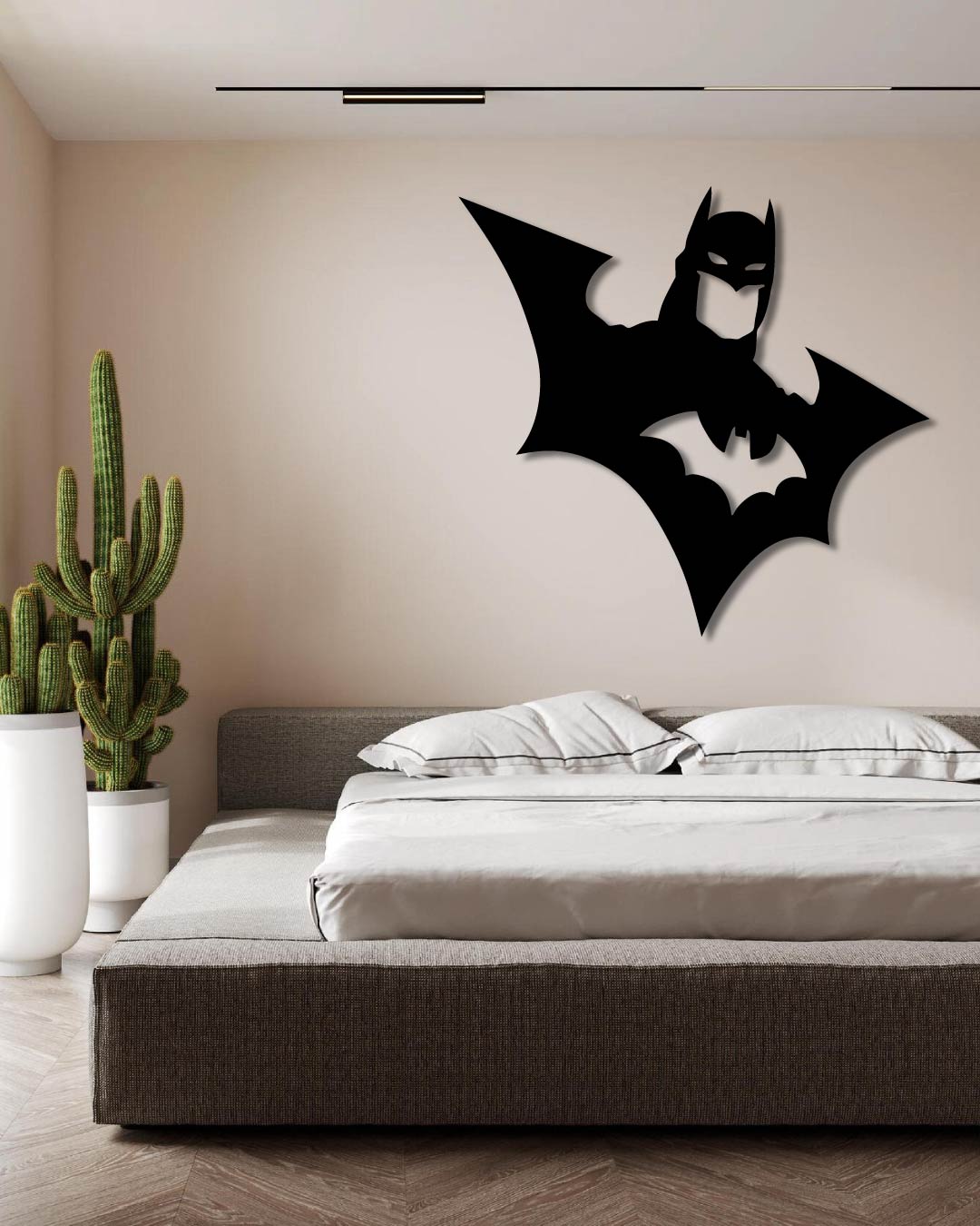 Batman Dark Knight Metal Wall Art Frame