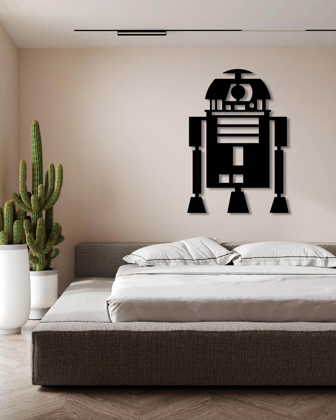 Star Wars R2D2 Metal Wall Art Frame