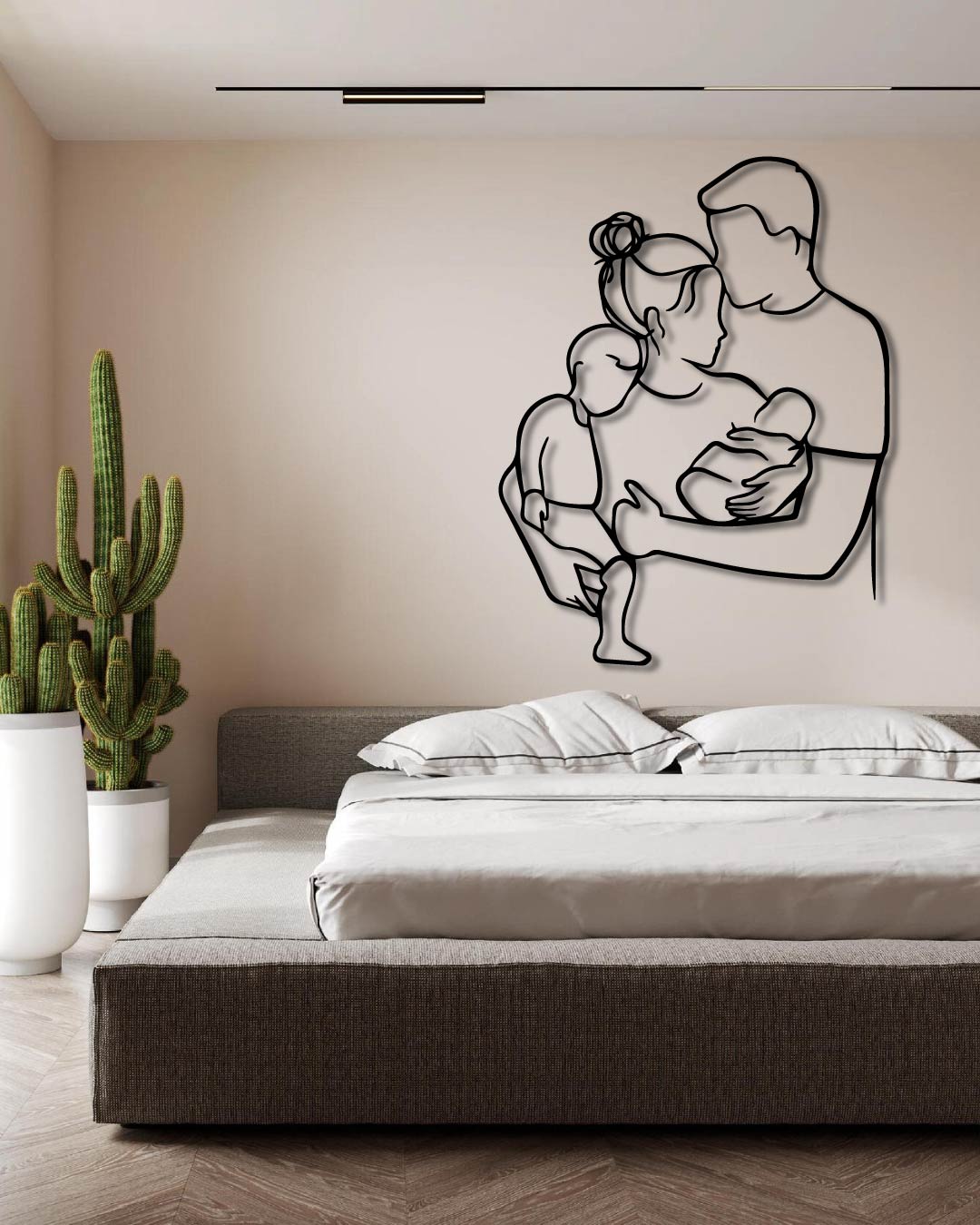 FAMILY METAL WALL ART