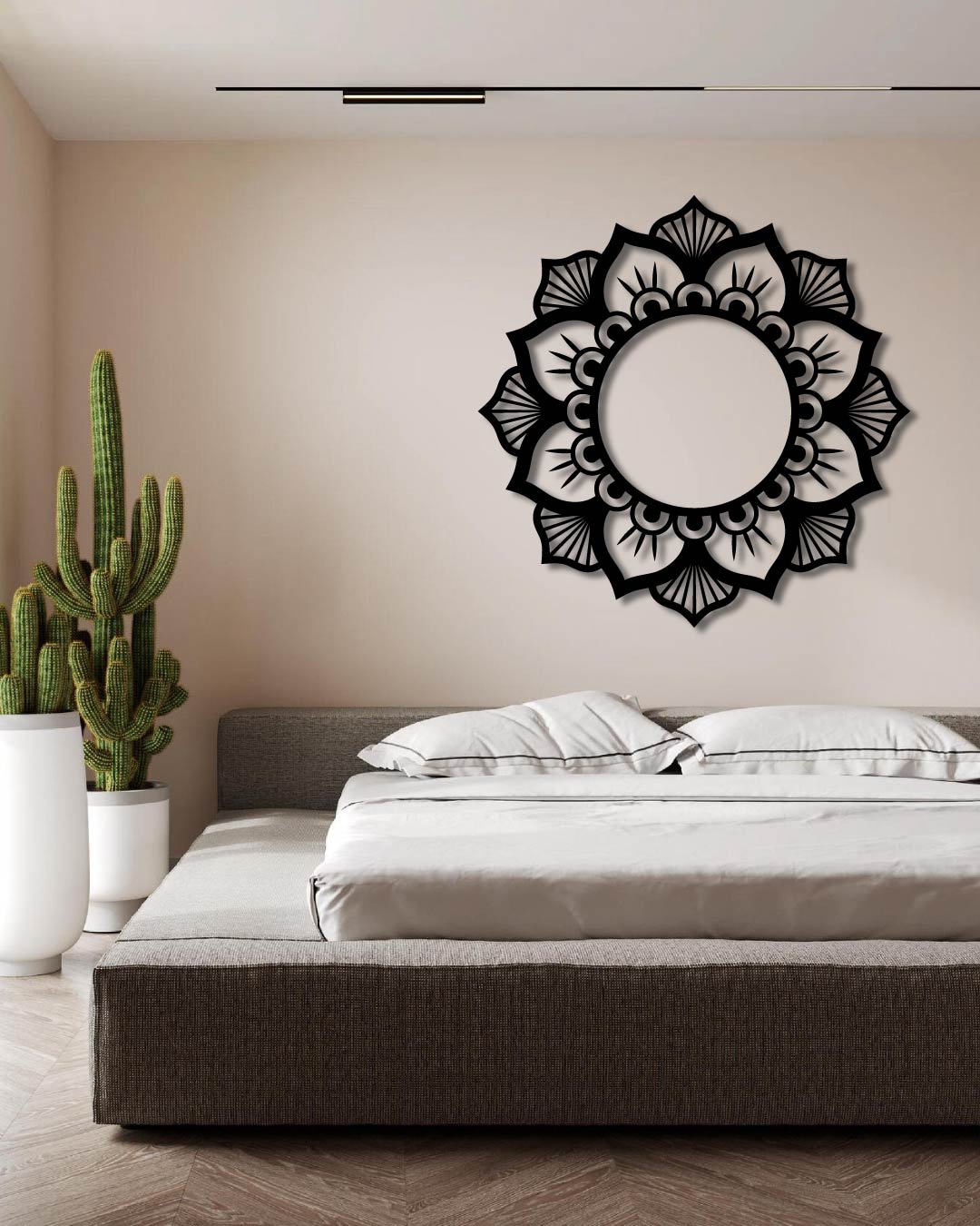 BASIC MANDALA METAL WALL ART